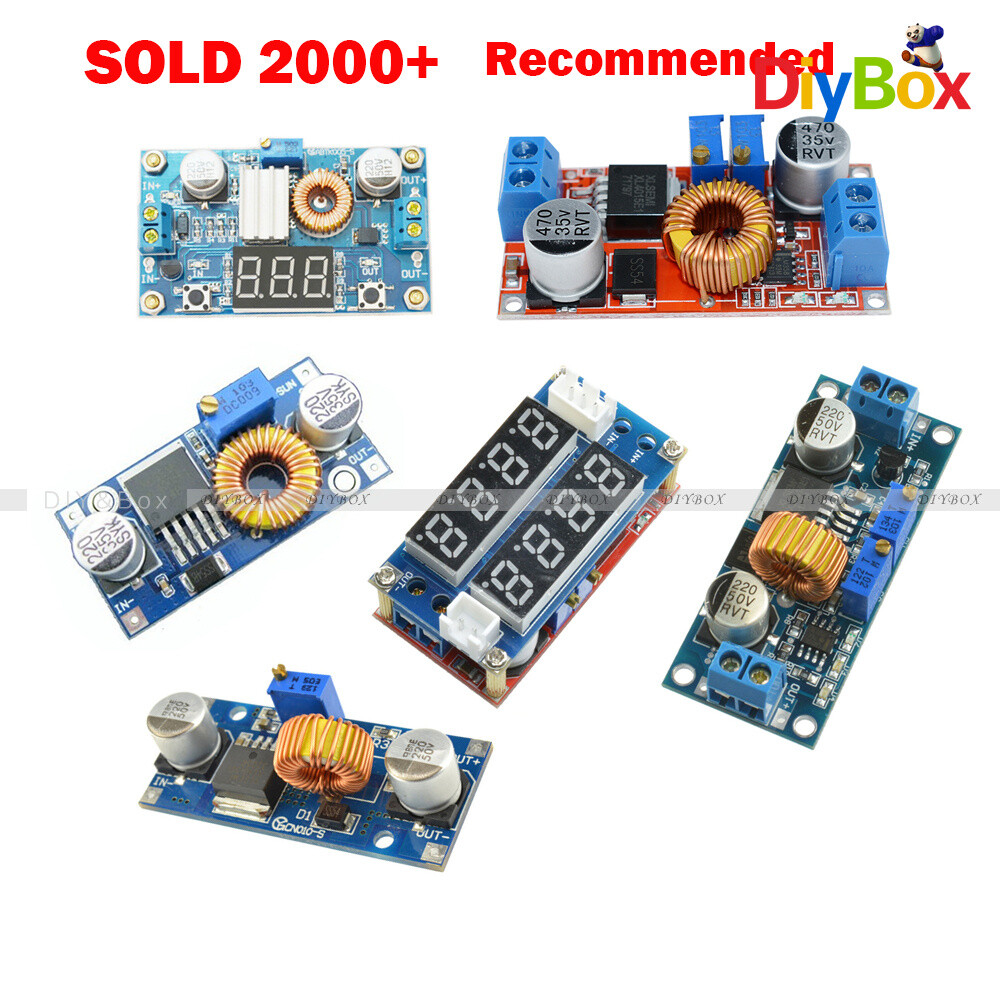 5A XL4015 DC-DC Step Down Buck Converter Module Power Supply LED Li-ion Charger