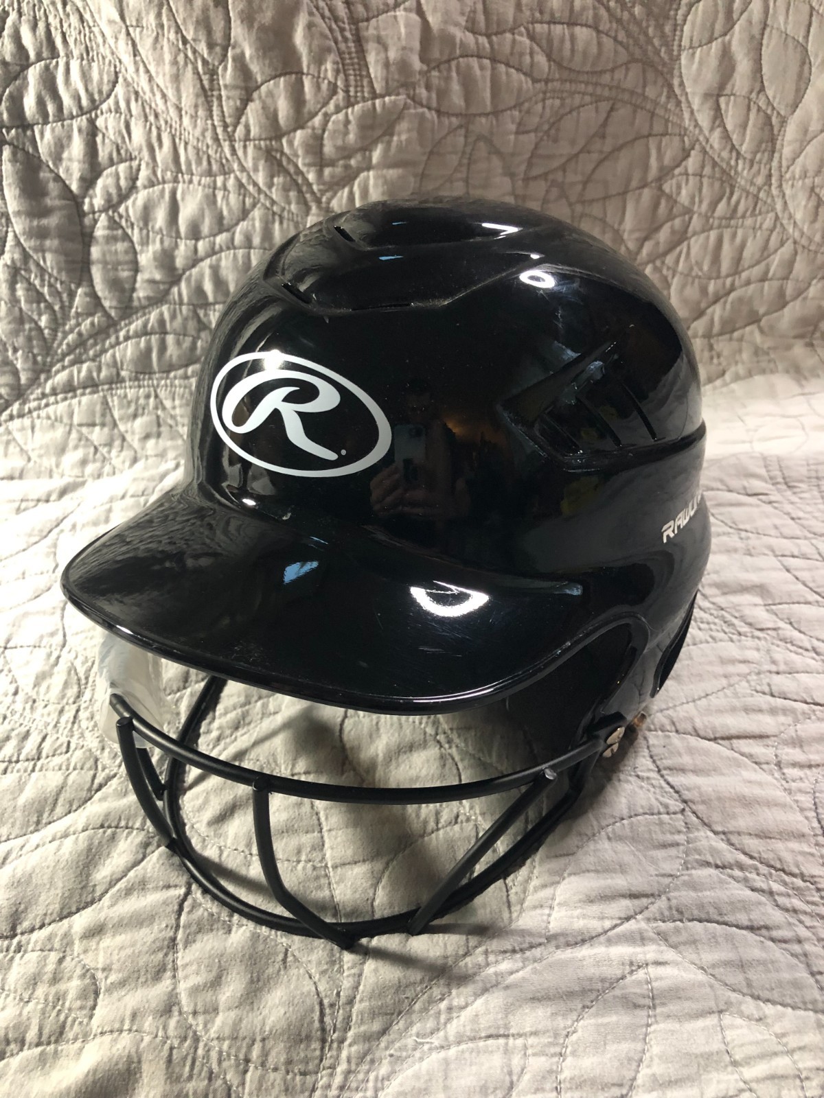 Rawlings Vapor Batters Helmet with Face Guard Softball Size 6 1/2- 7 1/2 New
