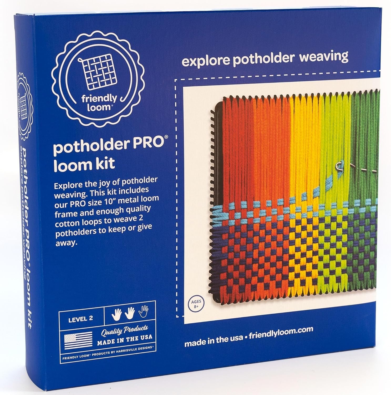 Friendly Loom Potholder Pro Weaving Kit