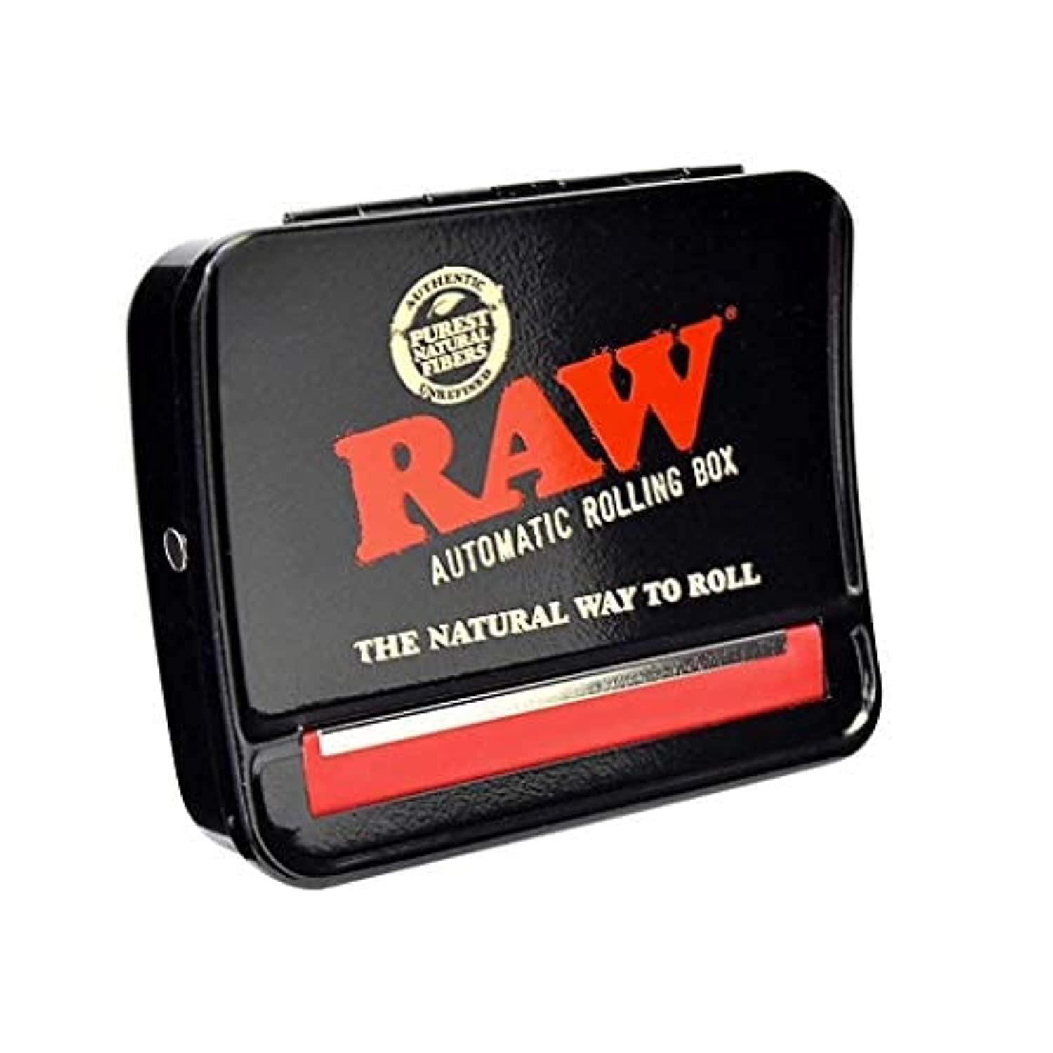 79mm Adjustable Automatic Cigarette Rolling Box Reusable Tobacco Roller Red