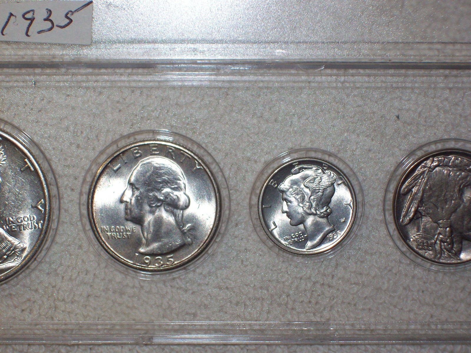 1935 MINT SET UNCIRCULATED 6 COIN PHILADELPHIA MINT