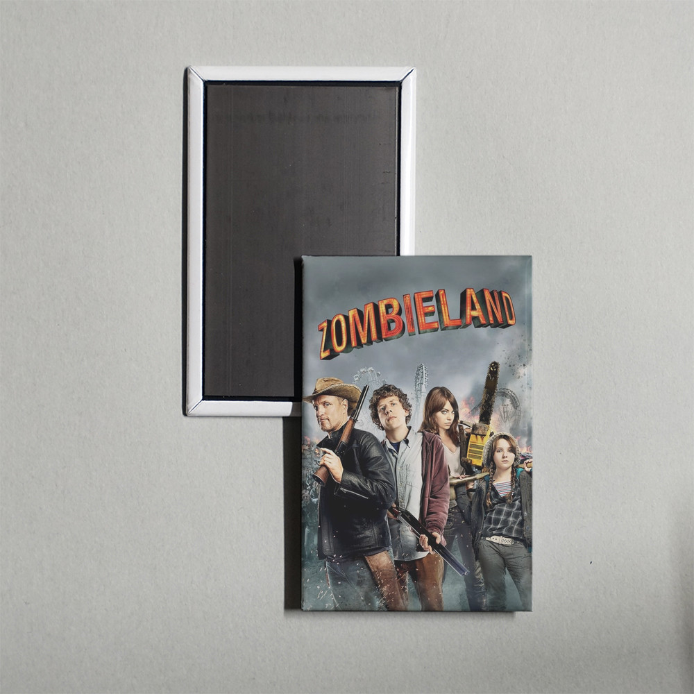 Zombieland Mini Movie Poster Fridge Locker Magnet