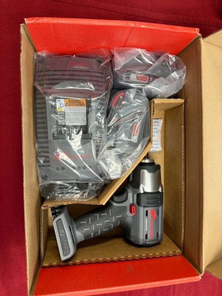 Ingersoll-Rand W5133-K22 20V 3/8" Cordless Impact Wrench Kit 2 Batteries PPSDM