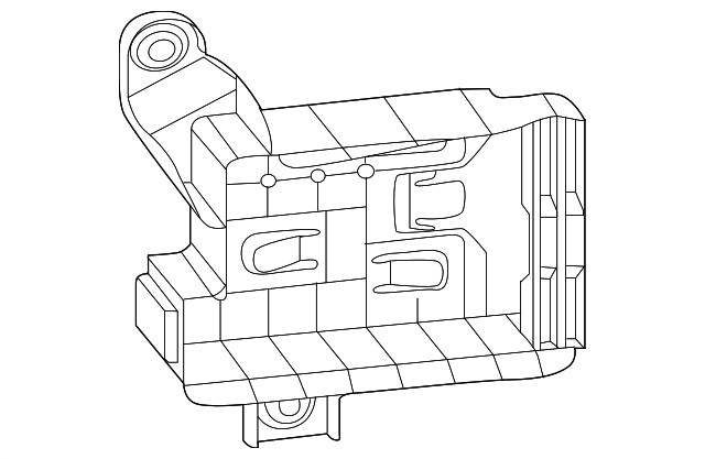 Genuine  Blind Spot Detection System Warning Sensor Bracket 3QF-907-456
