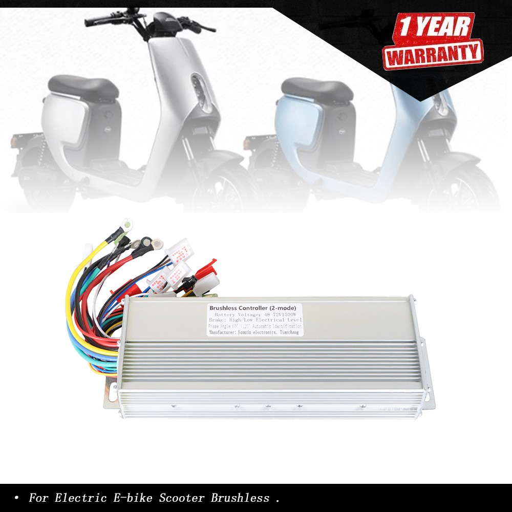 DC Motor Speed Controller #48/72V 1500W For Electric E-bike Scooter Brushless US