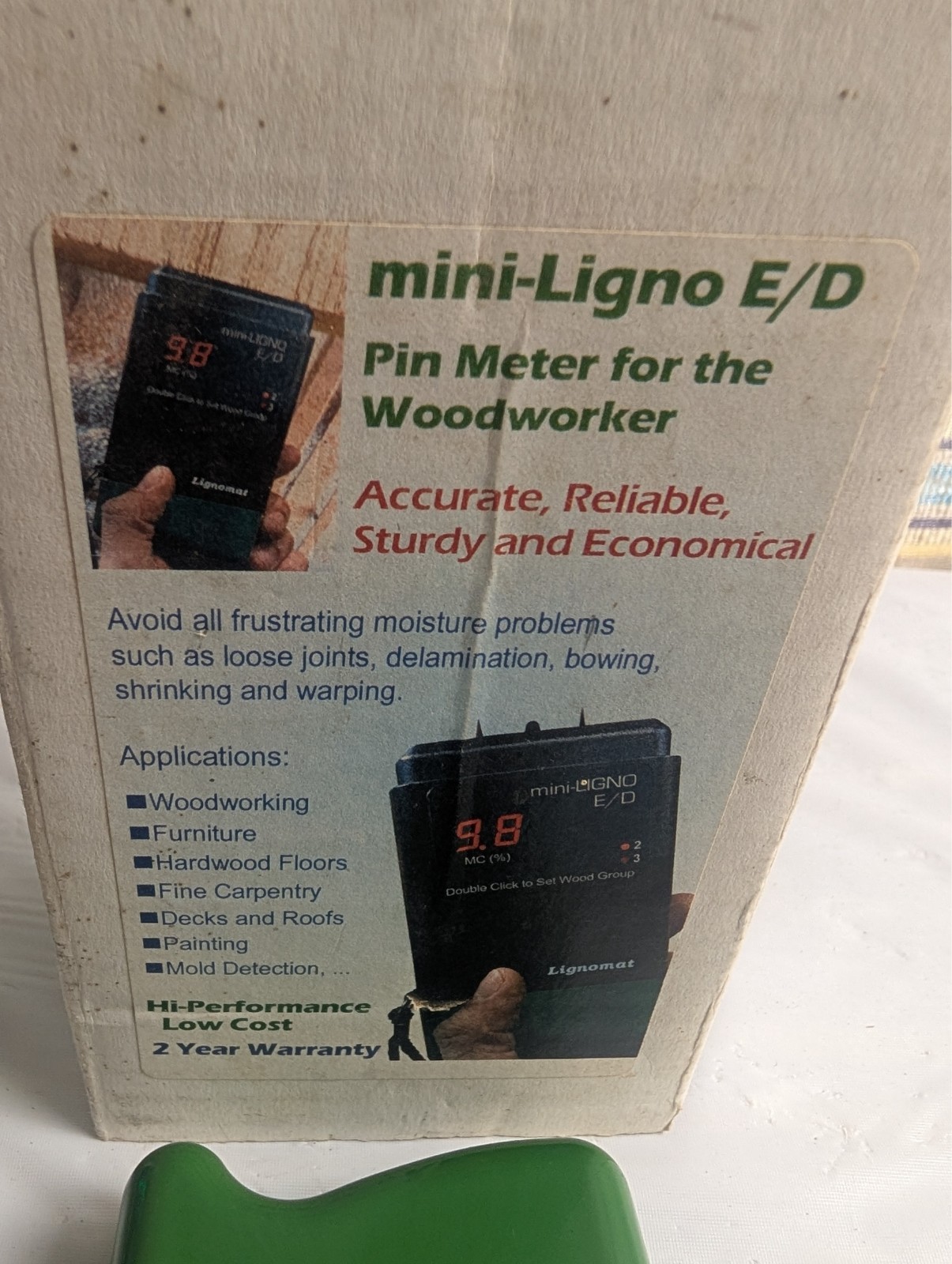 Lignomat Mini-Ligno E/D Wood Moisture Meter with Case