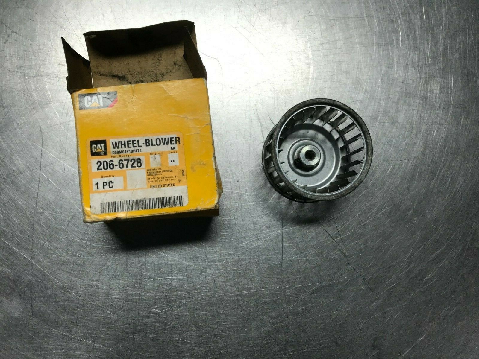 2066728  GENUINE OEM  CAT  BLOWER WHEEL   Caterpillar  206-6728