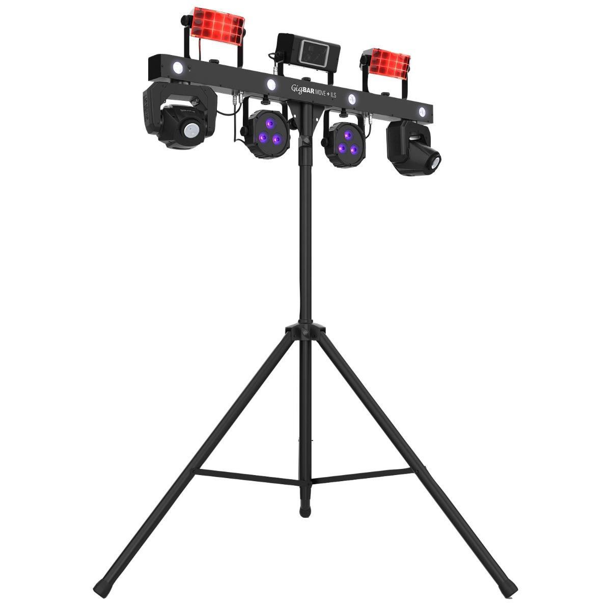 Chauvet DJ GigBAR Move + ILS Lighting Systems Pair w ILS Command Wireless