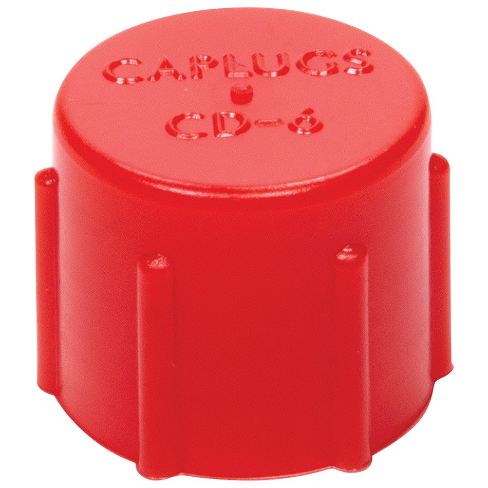 Allstar Performance All50803 Red Plastic Fitting Cap For  6An And 9 16 18