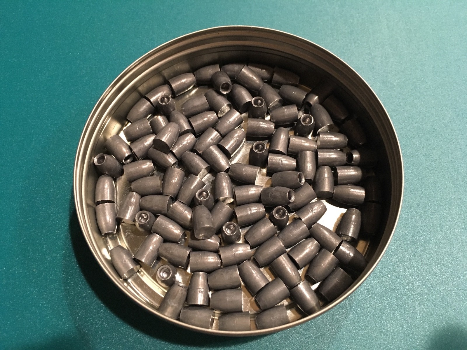 25 CAL PELLETS LARGE HOLLOW POINT 40 GRAIN CUSTOM SWAGED 100 count
