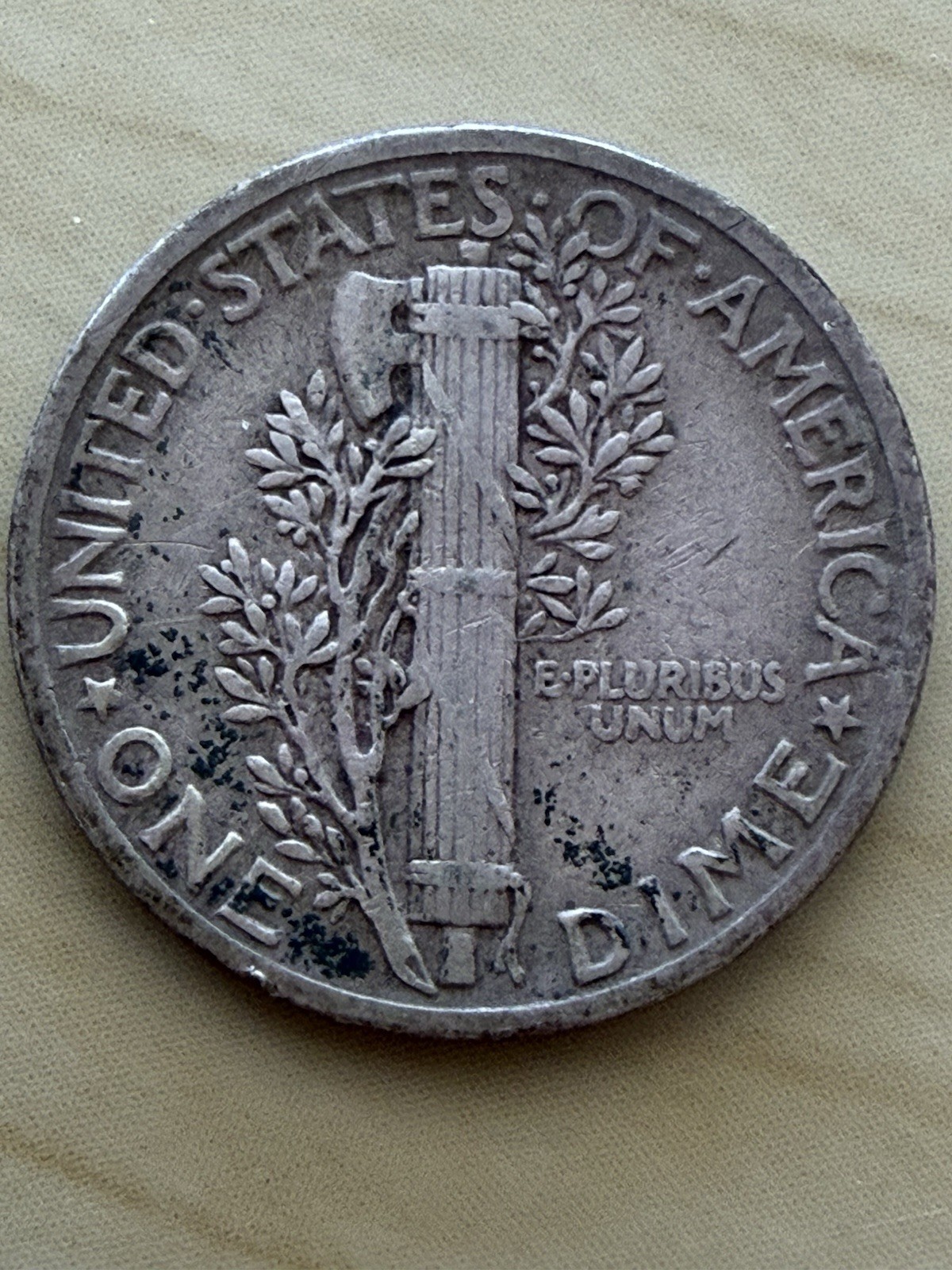 1942 Mercury Dime