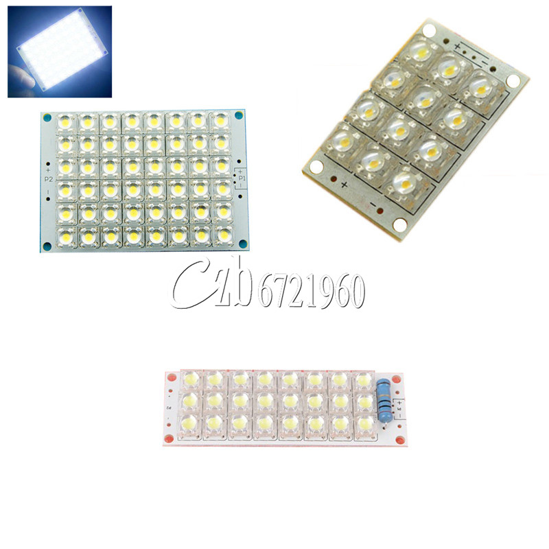 5V 12V LED Panel Board 12/24/48 Piranha LED Panel Led Board Cool White Light New