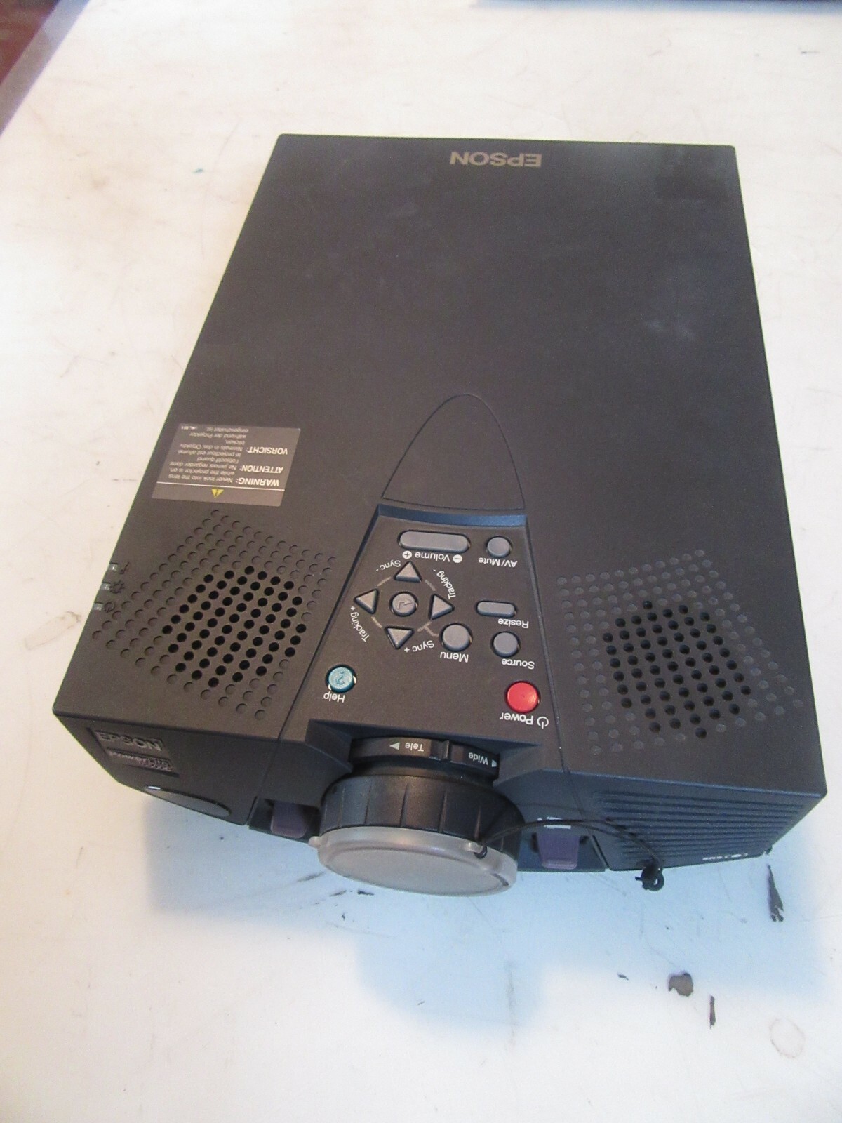 V98  EPSON PROJECTOR POWER LITE 5500C ELP-5500 W POWER CORD  FREE SHIPPING