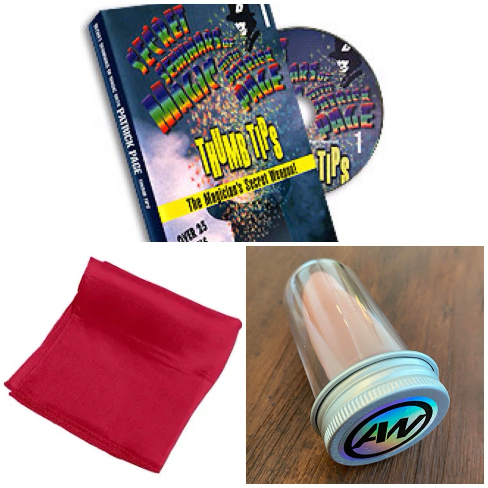 HD Thumb-tip SOFT by Alan Wong Plus Secret Seminars Thumb Tip DVD
