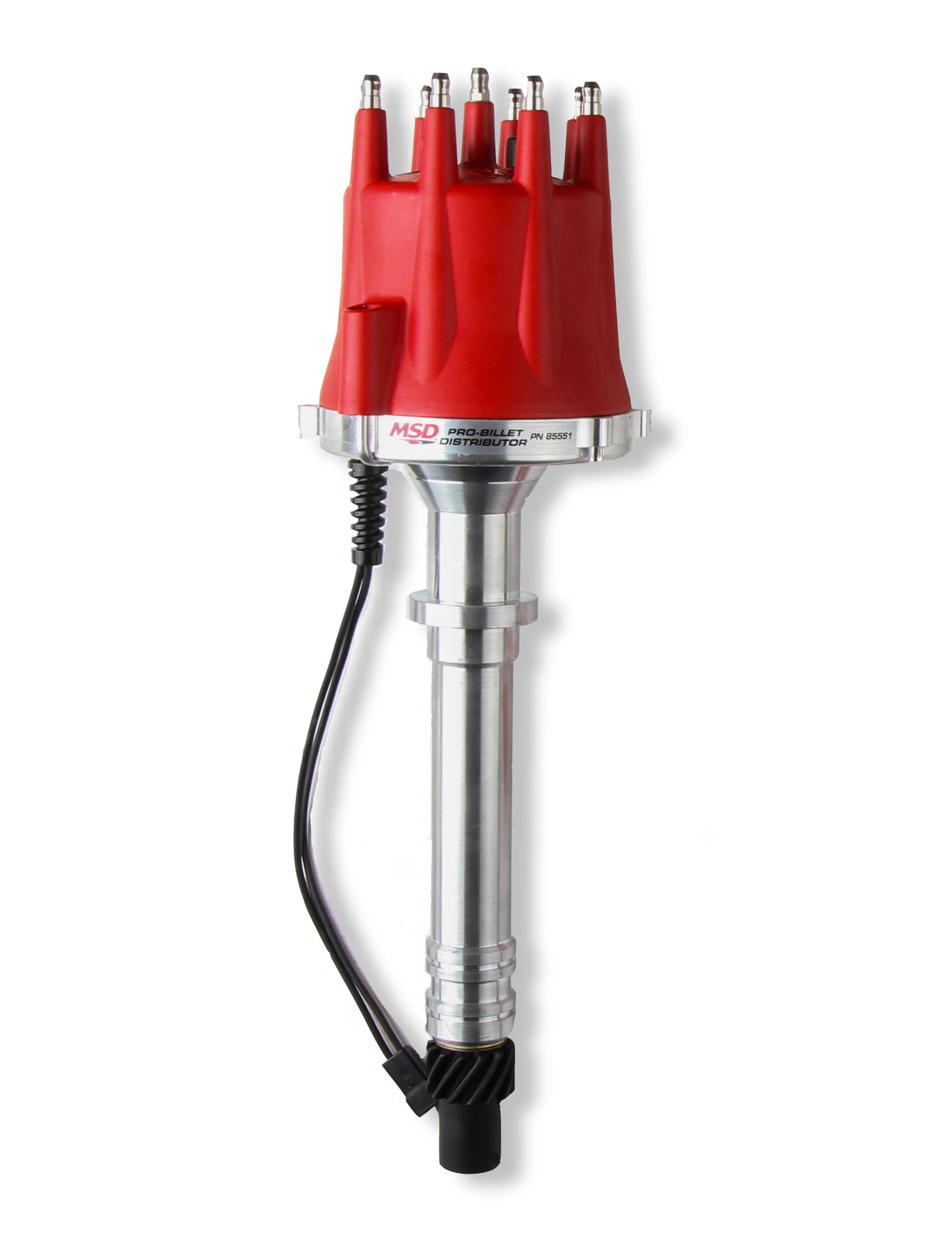 MSD 85551K Ignition Bundle - Distributor/Ignition Box/Coil - Red