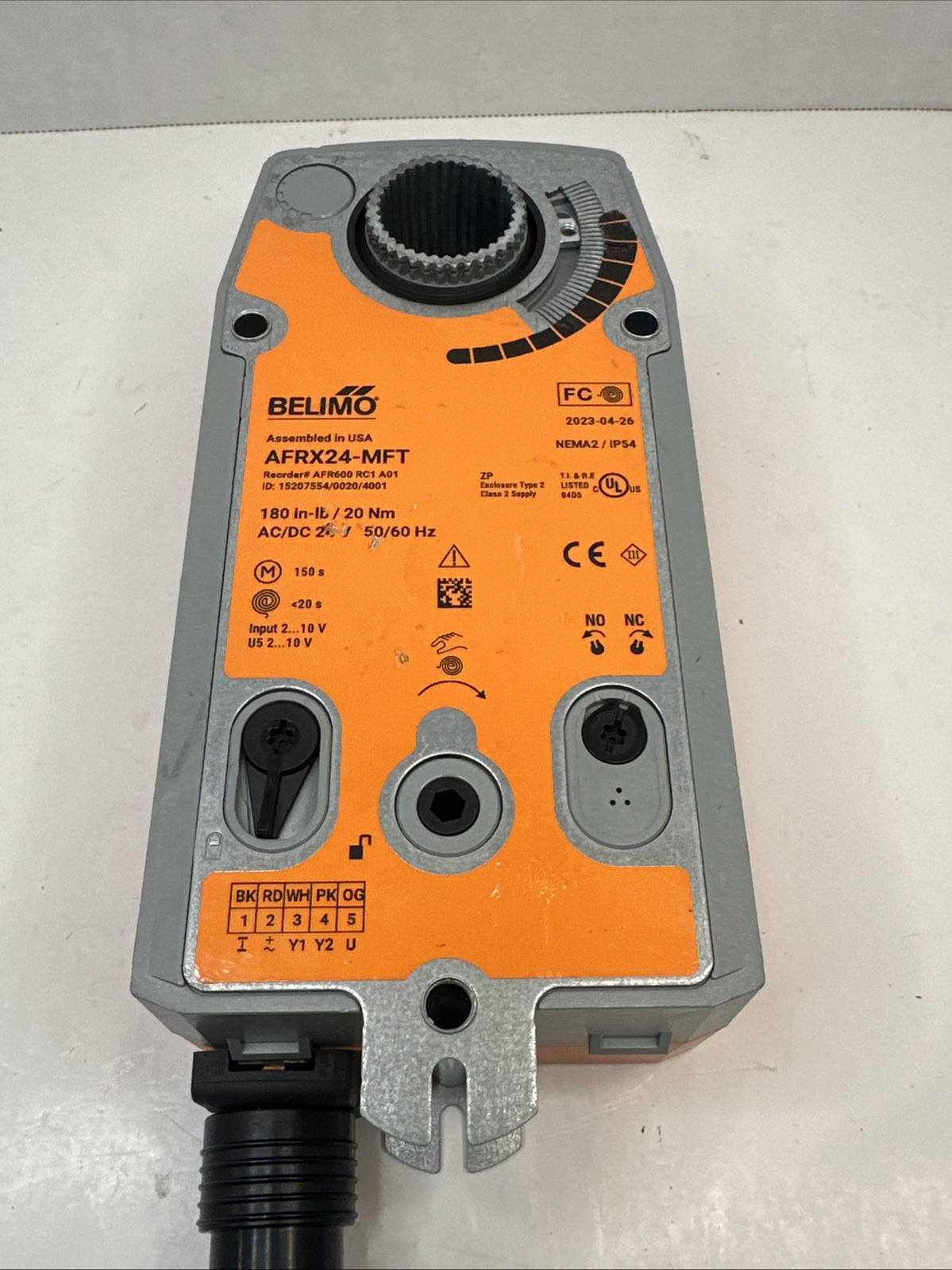 Belimo AFRX24-MFT Actuator AC/DC 24 V,