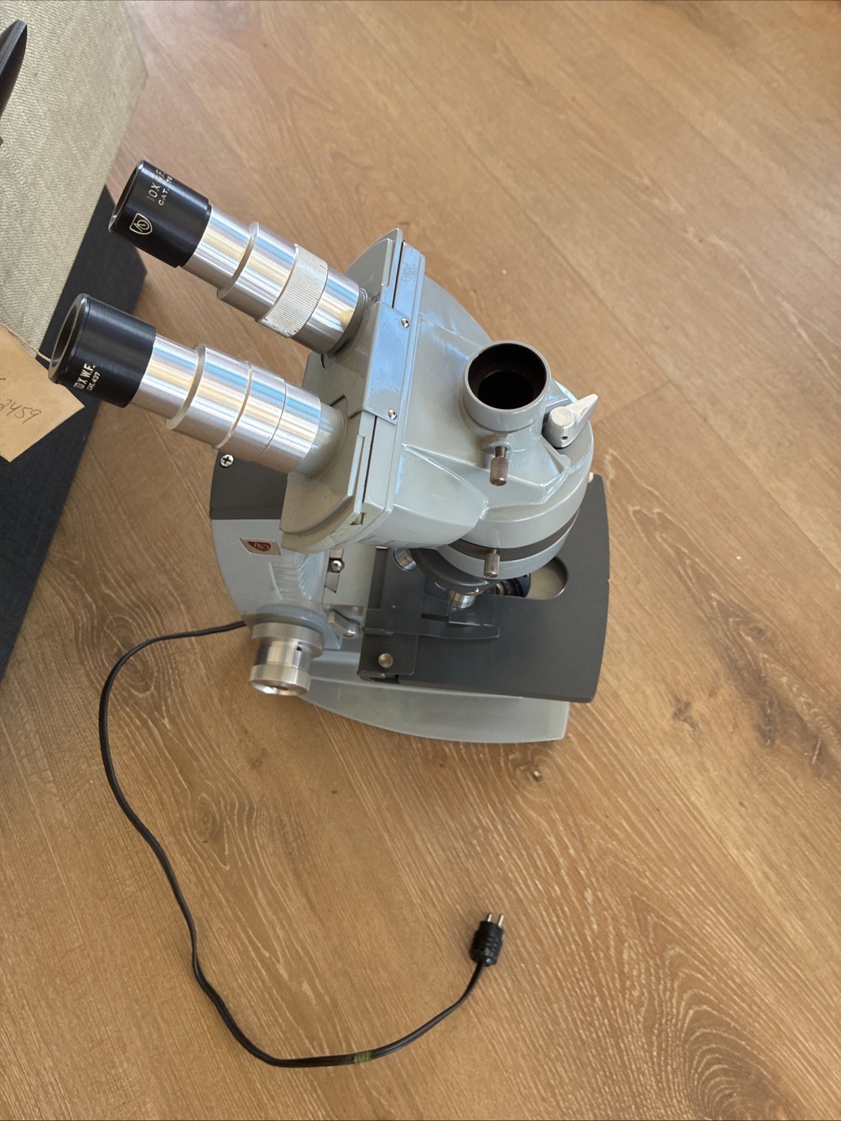 American Optical Spencer Microscope With Case From Estate