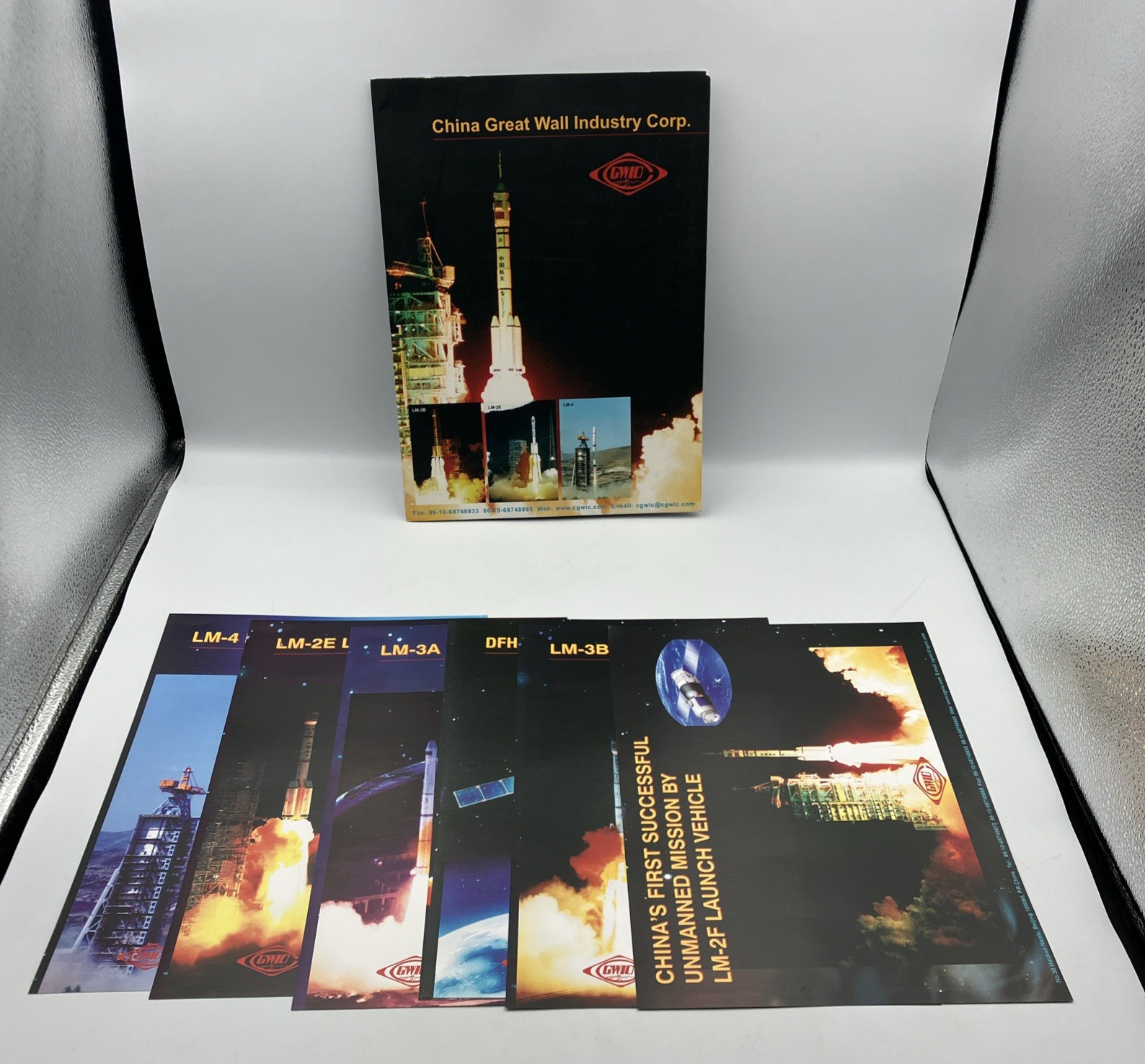 LM-4 Space Rocket China Great Wall Industry Corps  Booklet Space CGWIC