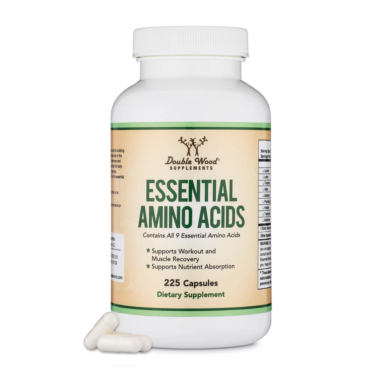 Essential Amino Acids 1 Gram Per Serving Powder Blend of All 9 Essential Aminos