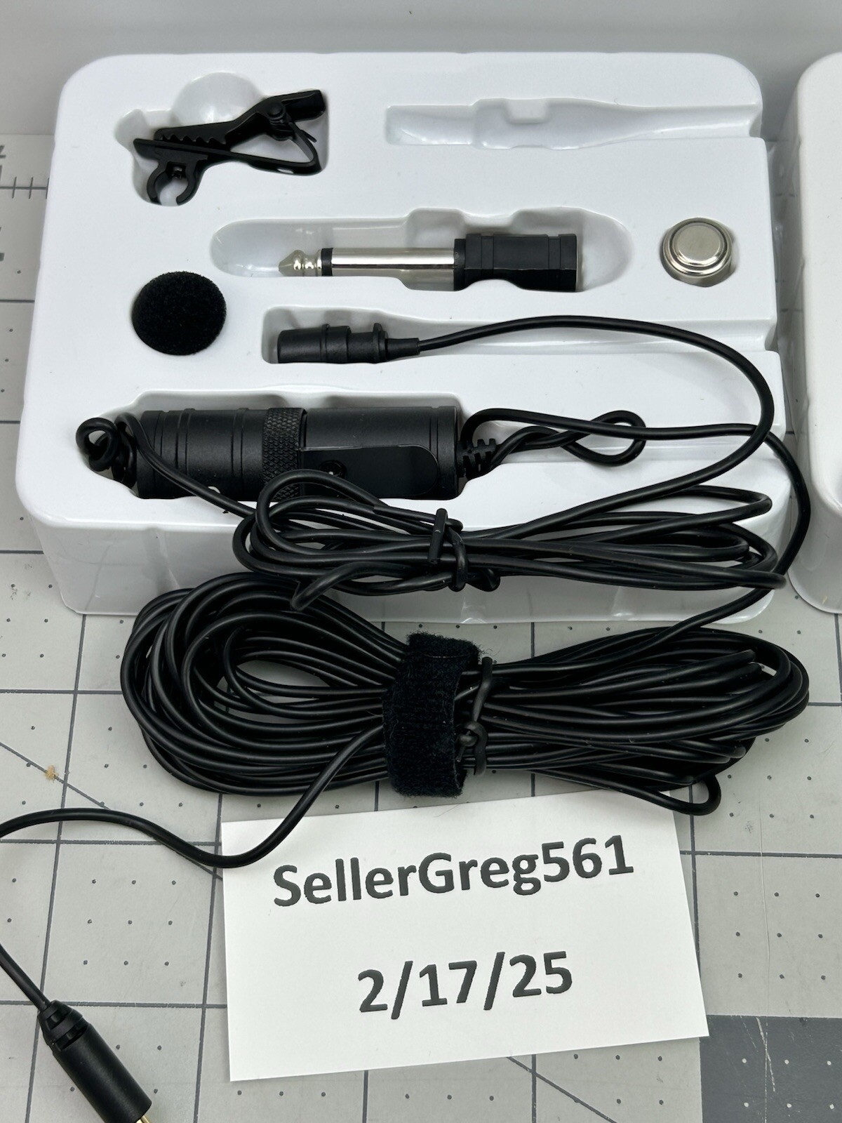 Movo Lavalier Microphone LV1 - 2 PACK