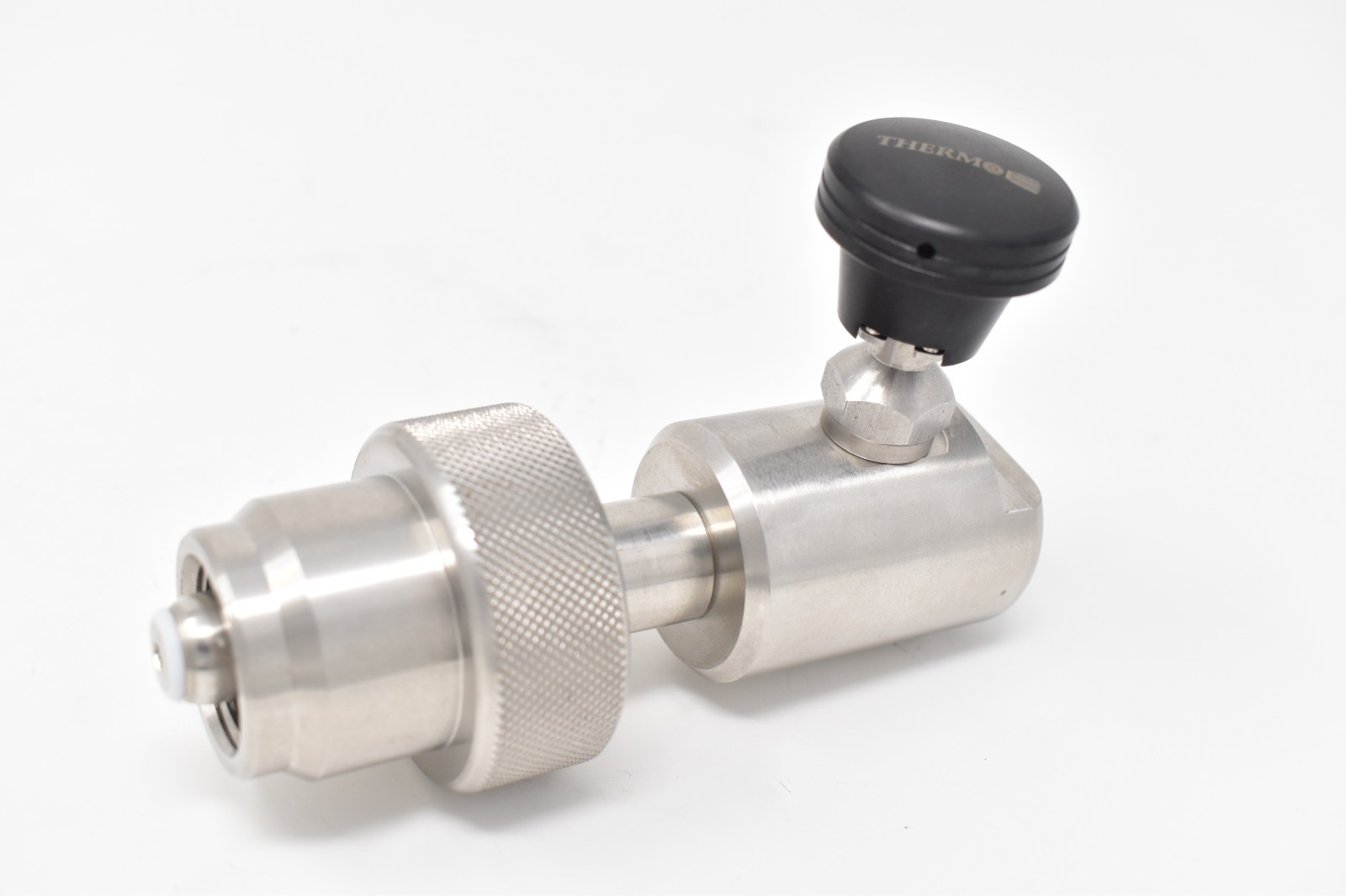 SCBA Firefighting Stainless CGA 347 Filler with Pushbutton Bleed
