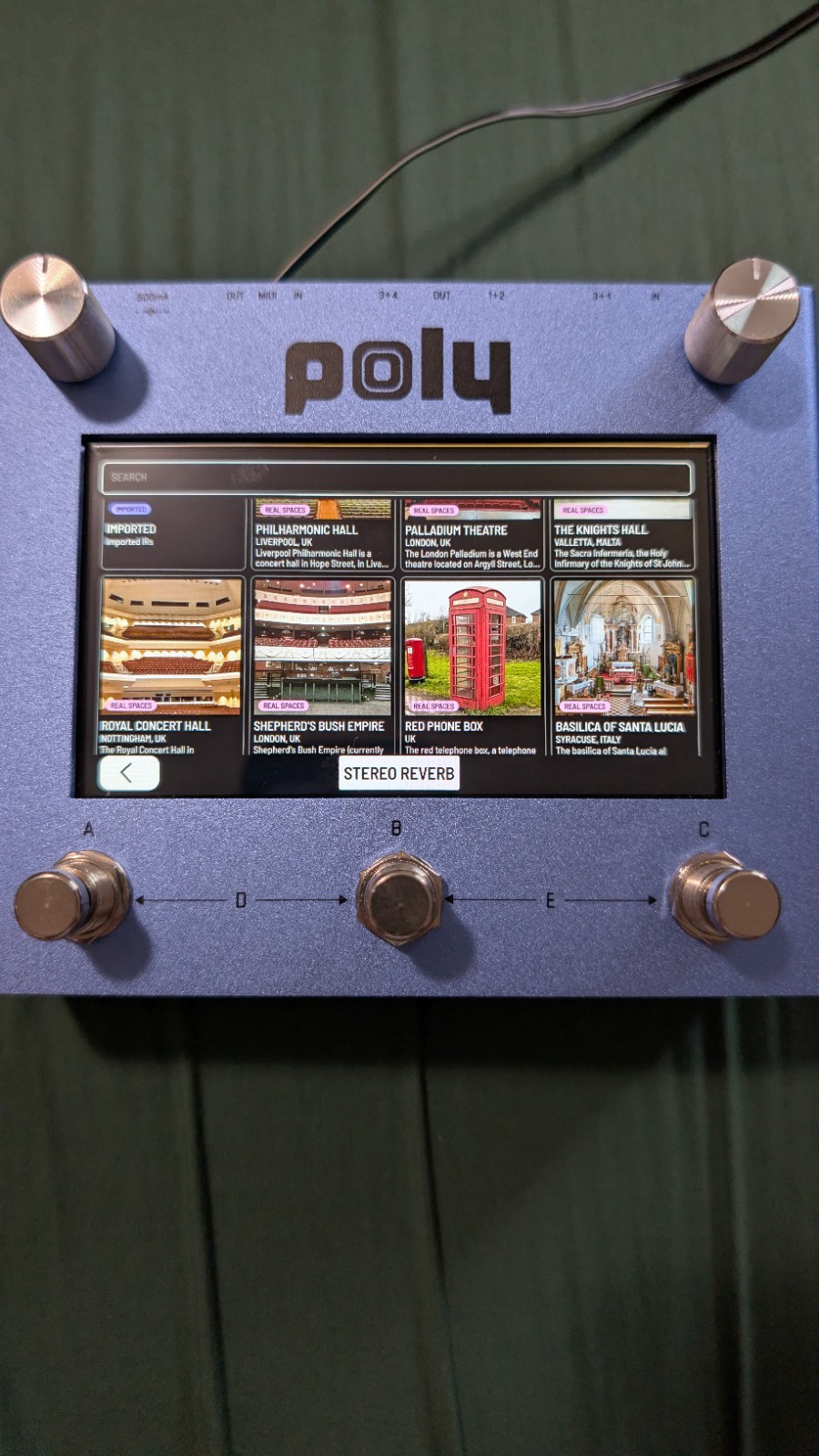 Poly Effects Beebo 4-in/Out Effects Processor - Good Condition