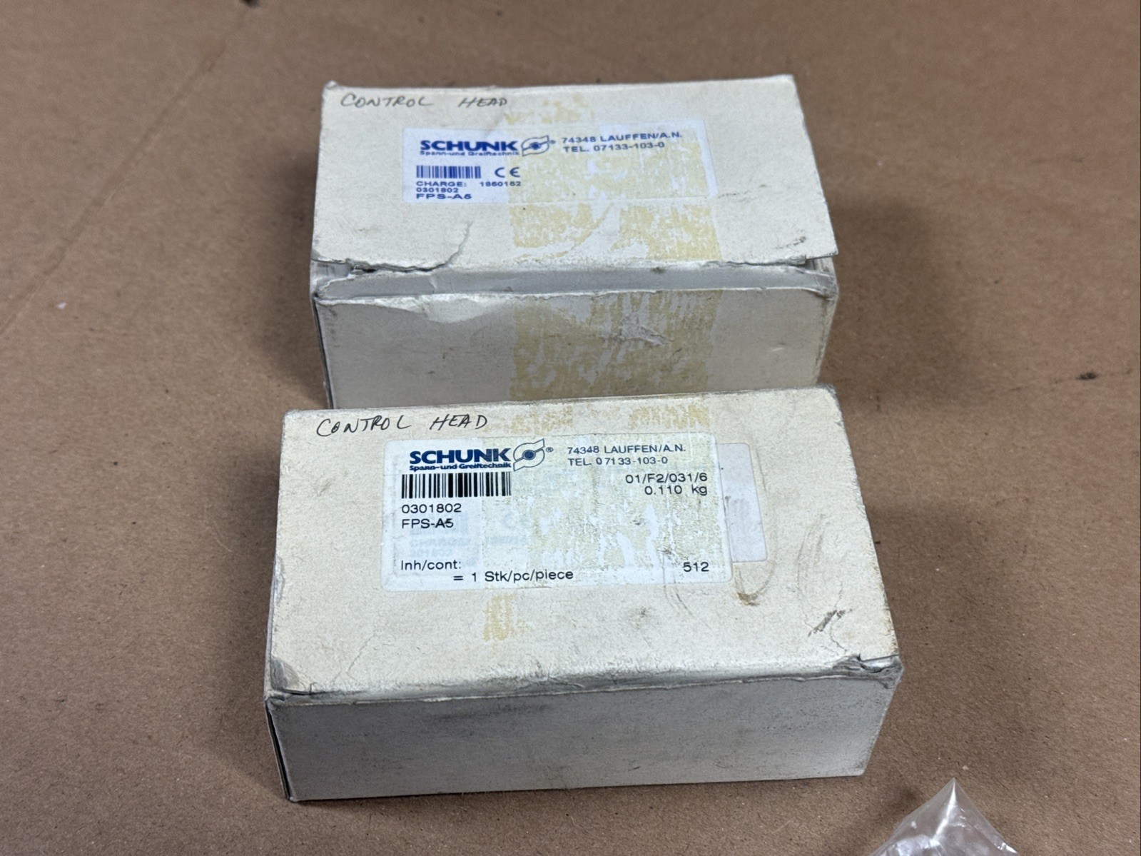 NEW SCHUNK FPS-A5 Control Head Sensor 0301802 FAST SAME DAY SHIPPING