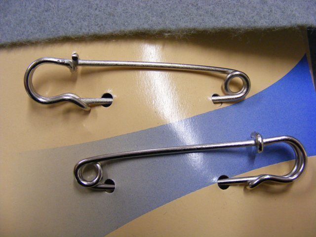 Kilt/Blanket Pins - Silver