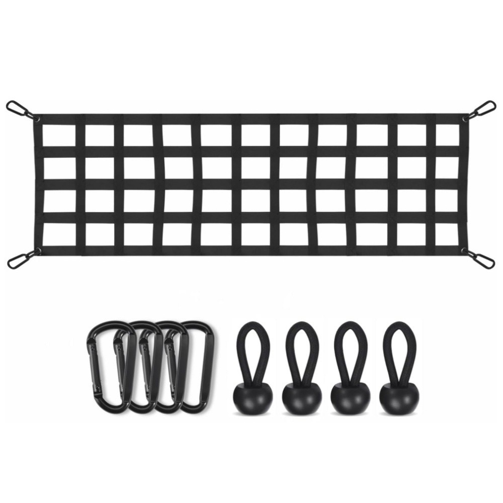60x18 Tailgate Net for Pickup Truck Bed for Ford for Dodge Ram for Chevy for GMC