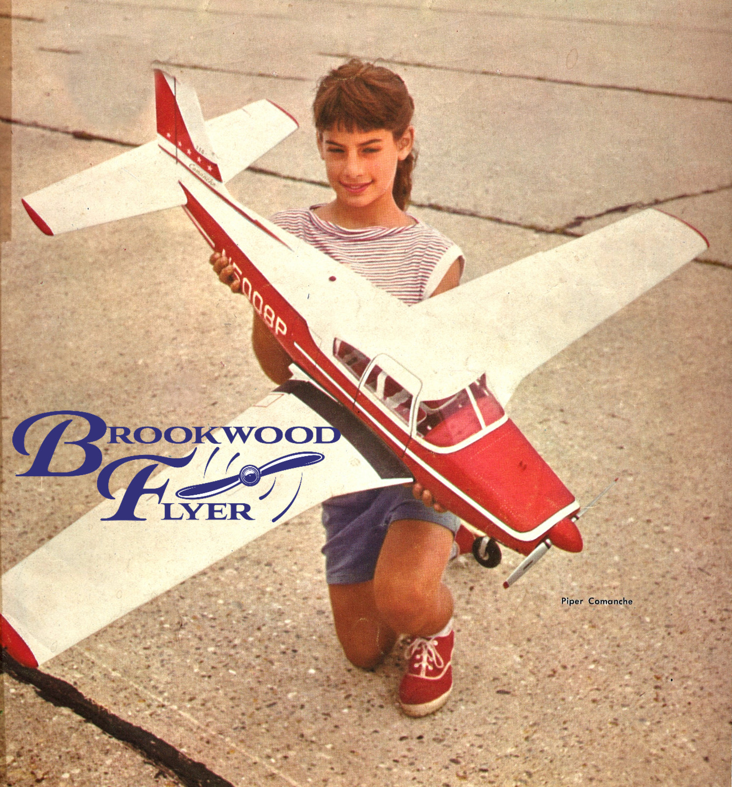 COMANCHE PLANS + CONSTRUCTION ARTICLE for 54" Span UC Scale Model Airplane
