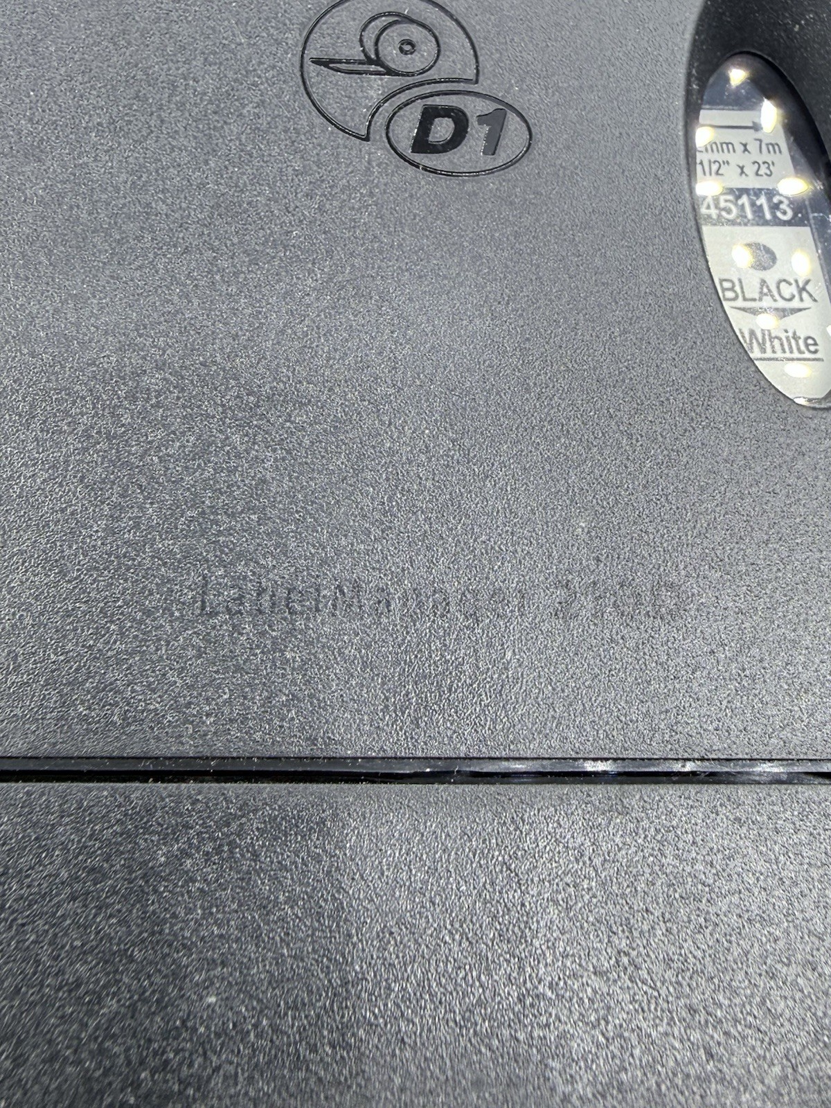 Dymo LabelManager 210D Label Maker Printer Black Tested Working