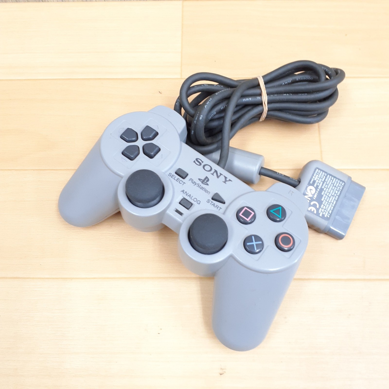 SONY PS1 console boxed with 2 controllers & 3 Games & HORI Fighting Stick Japan