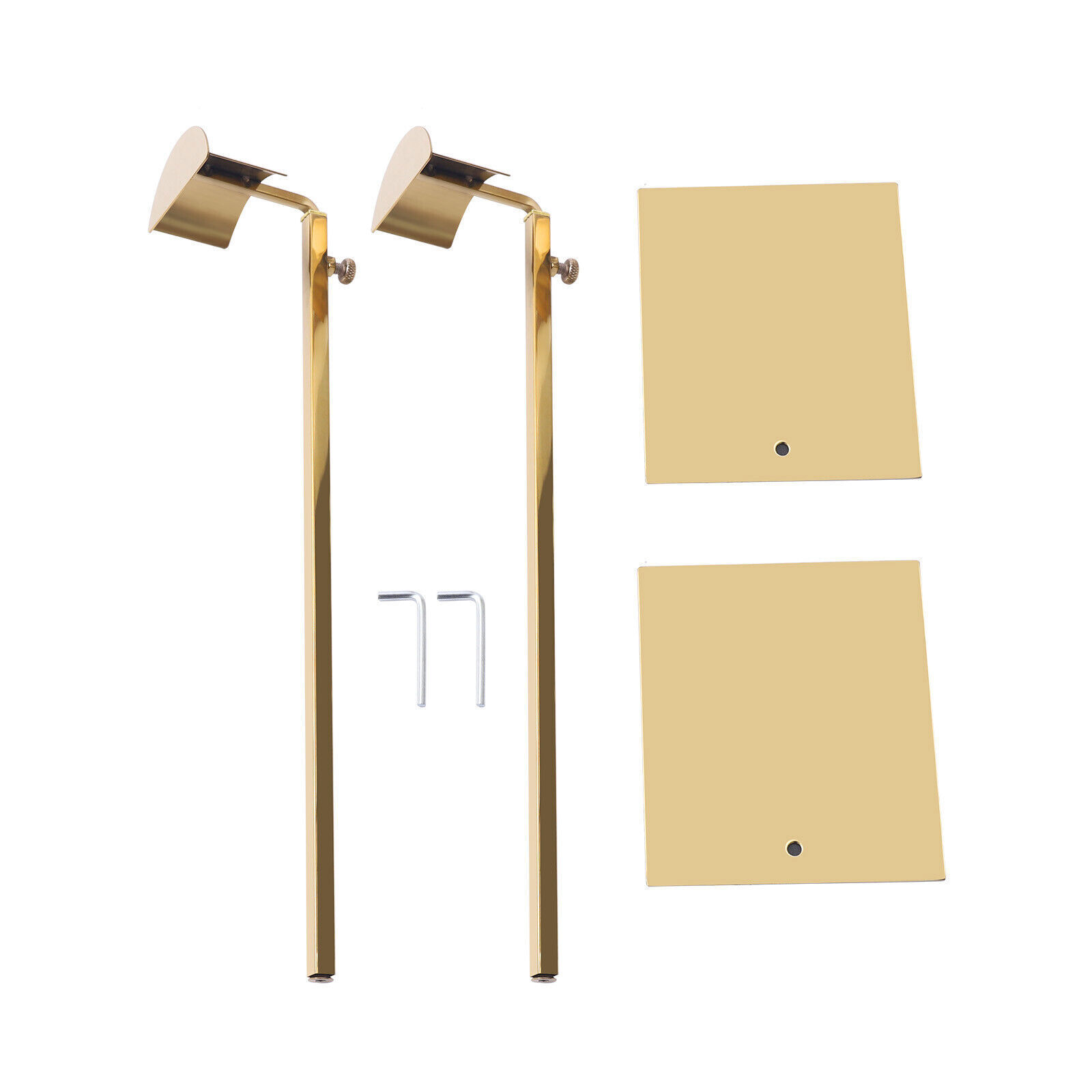 2-Pack Adjustable Metal Handbag Racks for Stylish Storage and Display