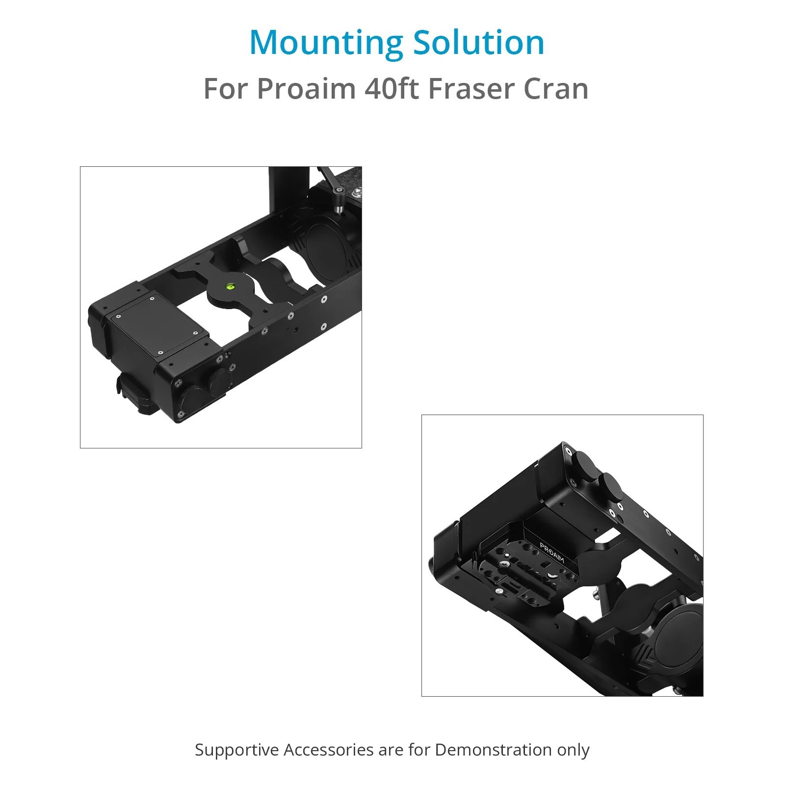 Proaim Quick Release 4TR Gimbal Mount for 40ft Fraser Camera Jib Crane