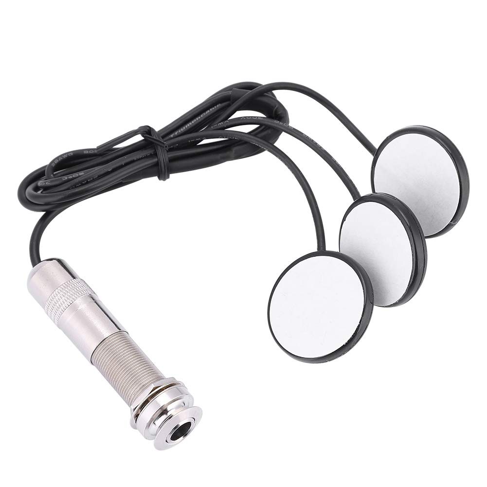Acoustic Guitar Pickup Piezo Transducer Guitar Pickup 6.35mm Pickup Piezo Tra...