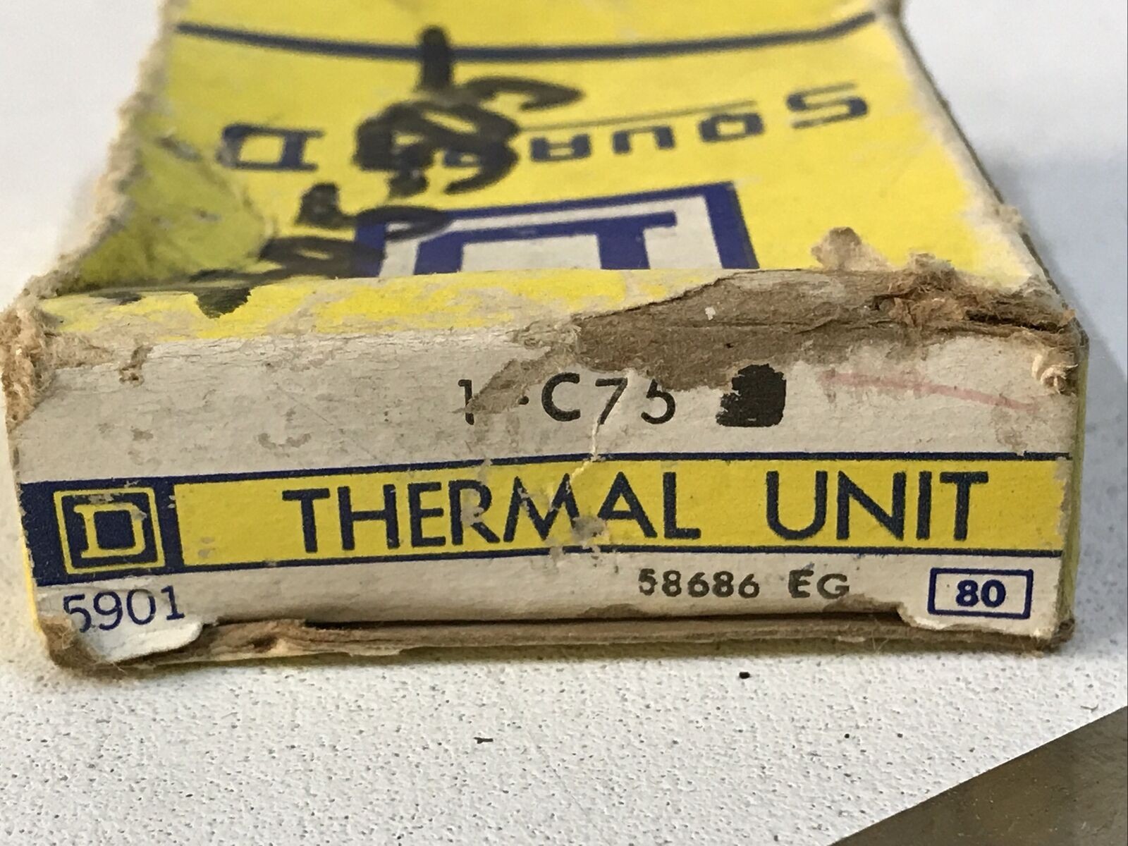 Square D C75 Overload Relay Thermal Heating Element