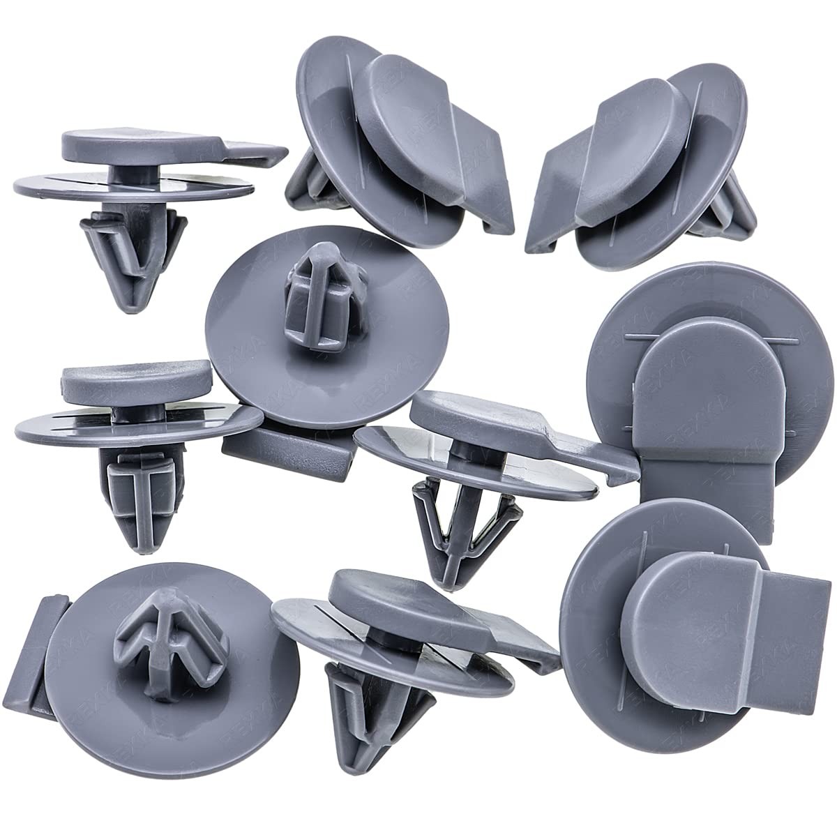 Rexka 10pcs Wheel Arch Trim Molding Clips for BMW Mini Cooper R50 R53 R55 R56