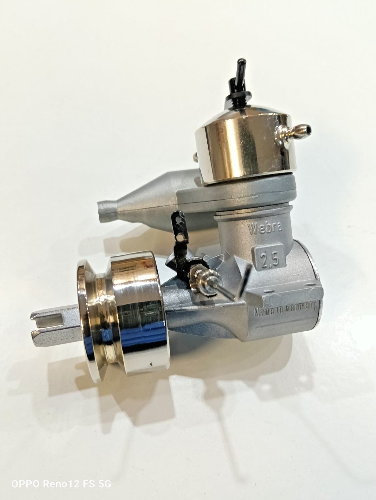 Vintage WEBRA WINNER DIESEL MARINE RC ENGINE RARE