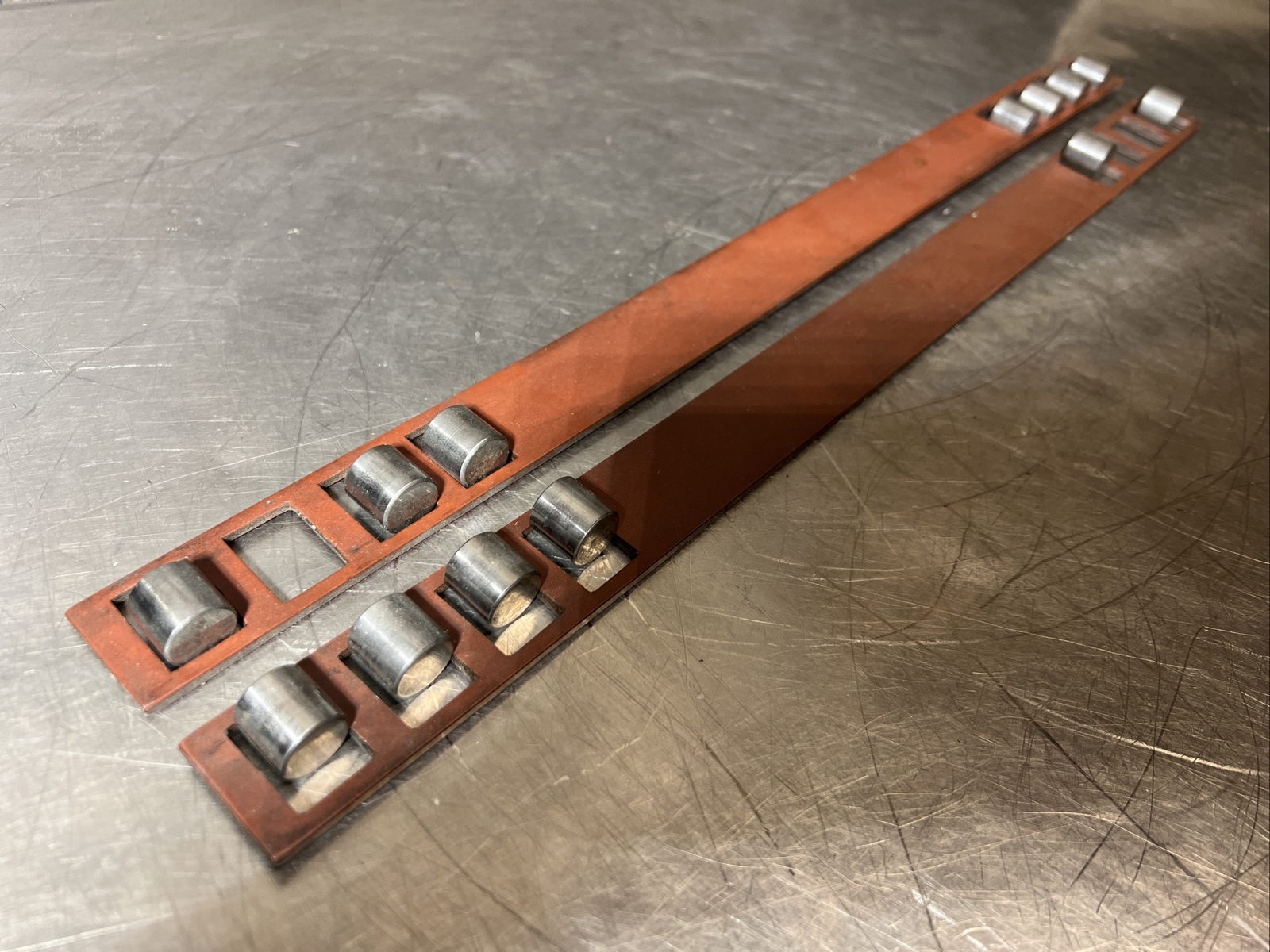 Optical Comparator Table Rails. Unknown To What Make Or Model. See Pictures
