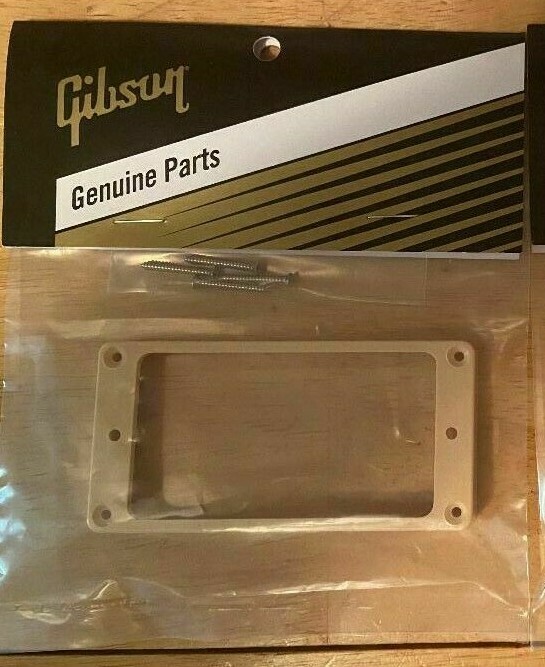GIBSON® Bridge Pickup Ring Humbucker Cream Creme Les Paul / USA Genuine New REAL