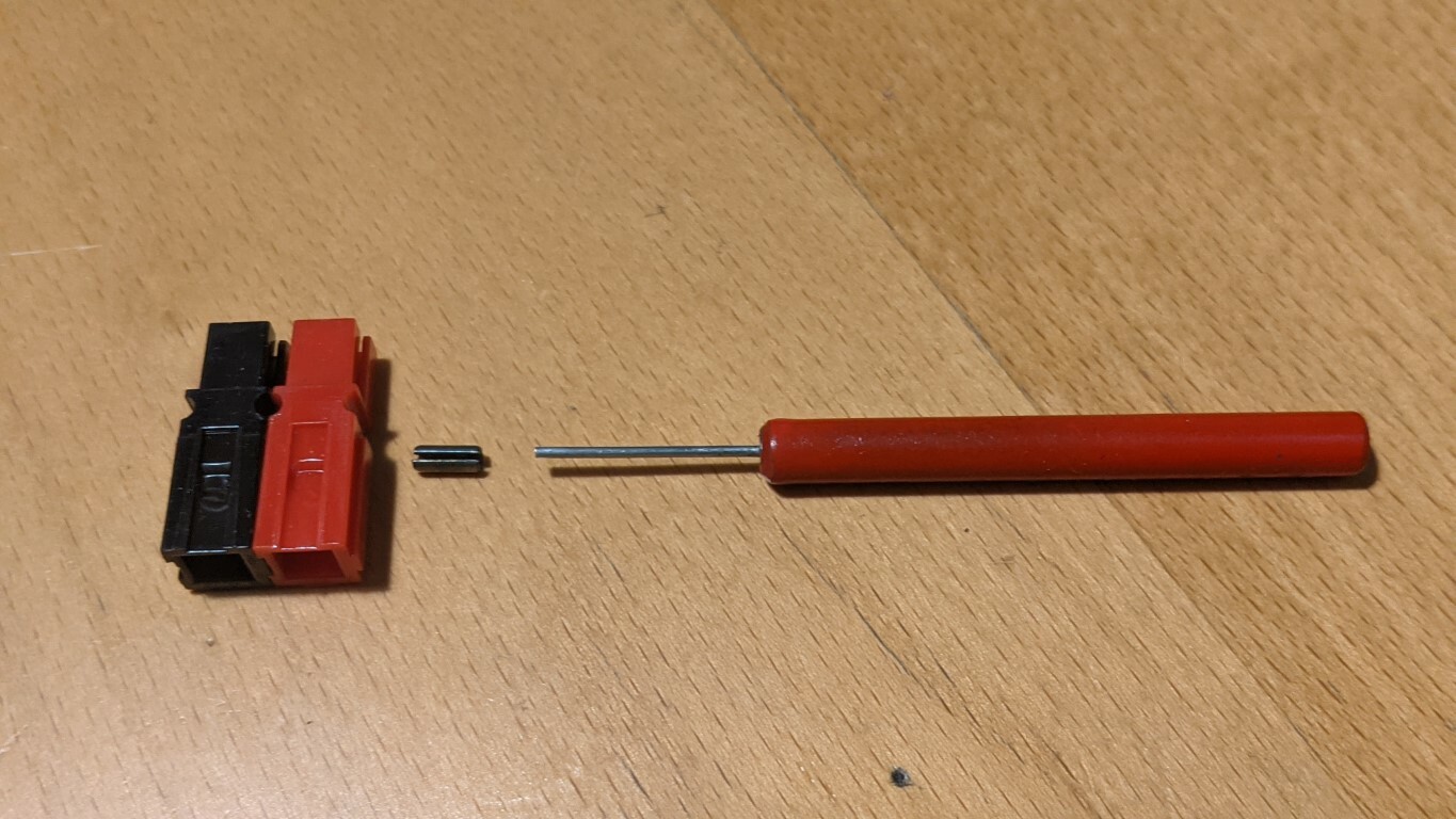 ROLL PIN INSERTION TOOL FAST EASY SAFER FITS IDEAL ANDERSON POWERPOLE POWER POLE