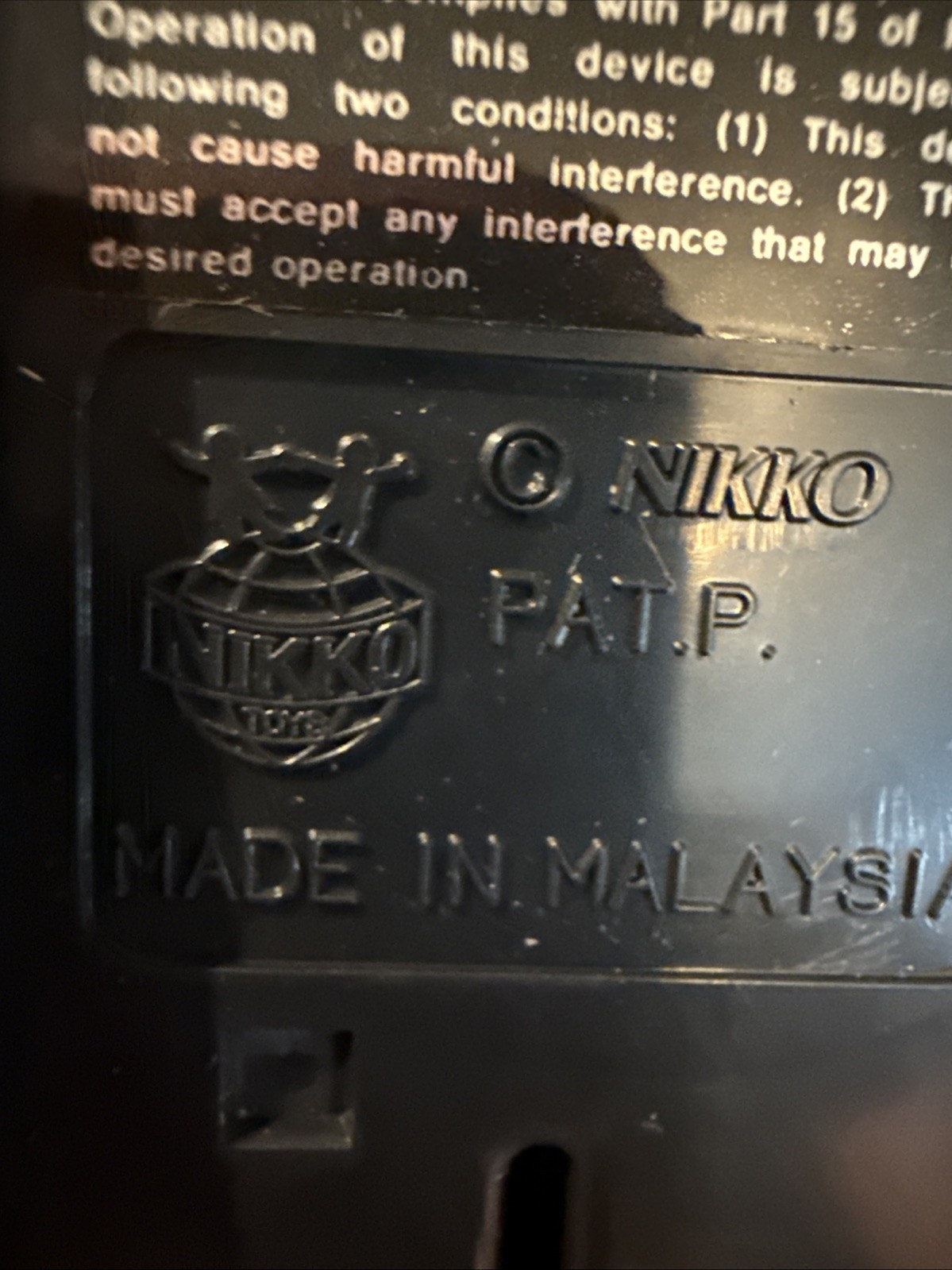 Nikko centipede Car Only Not Tested No Remote AS-IS