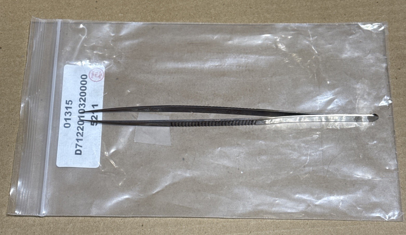 1x Used DUMONT SWITZERLAND Tweezers Stainless Steel 180F INOX MB