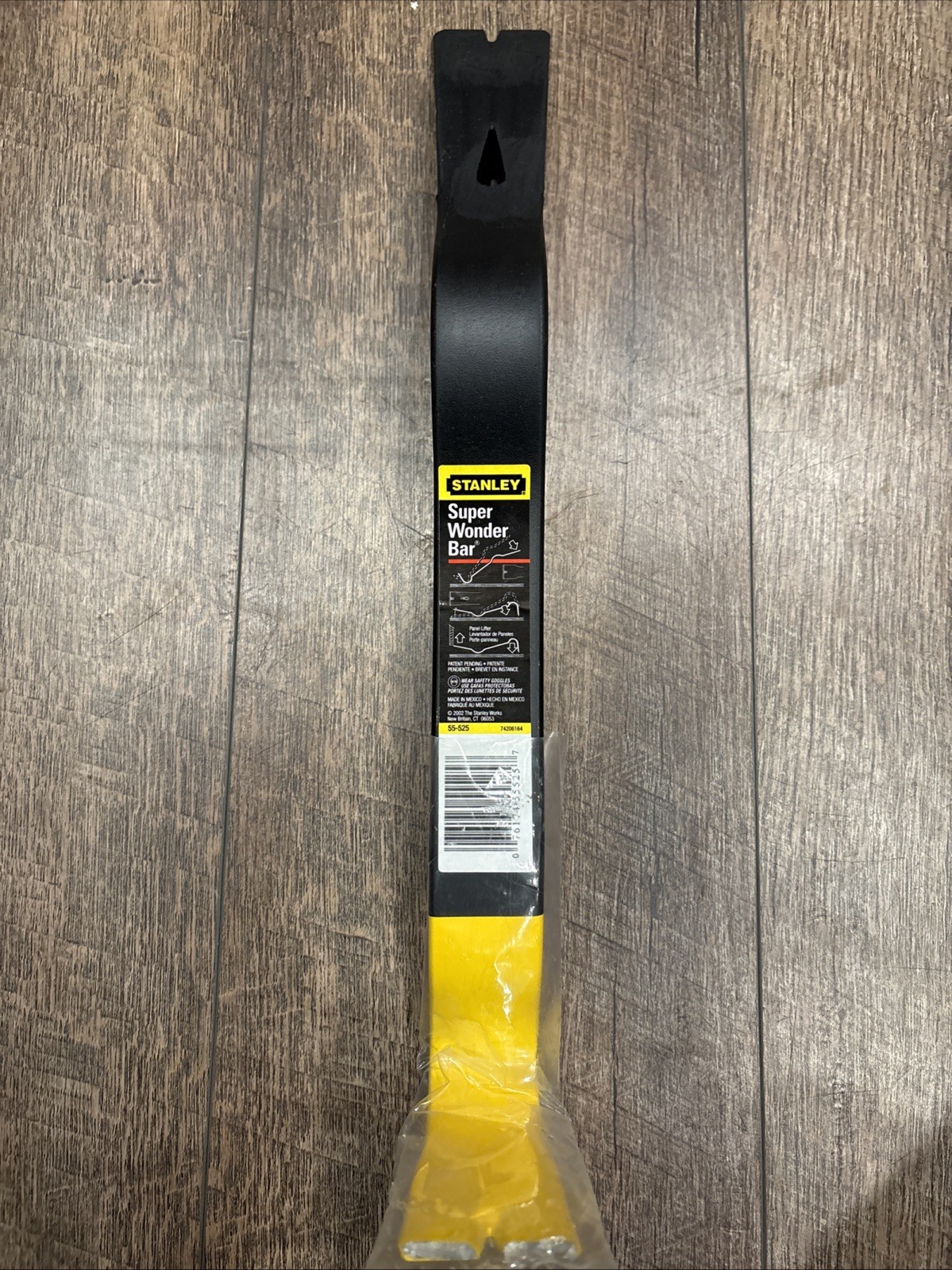 Stanley 15" Super Wonder Bar Pry Bar Nail Puller Panel Lifter 55-525