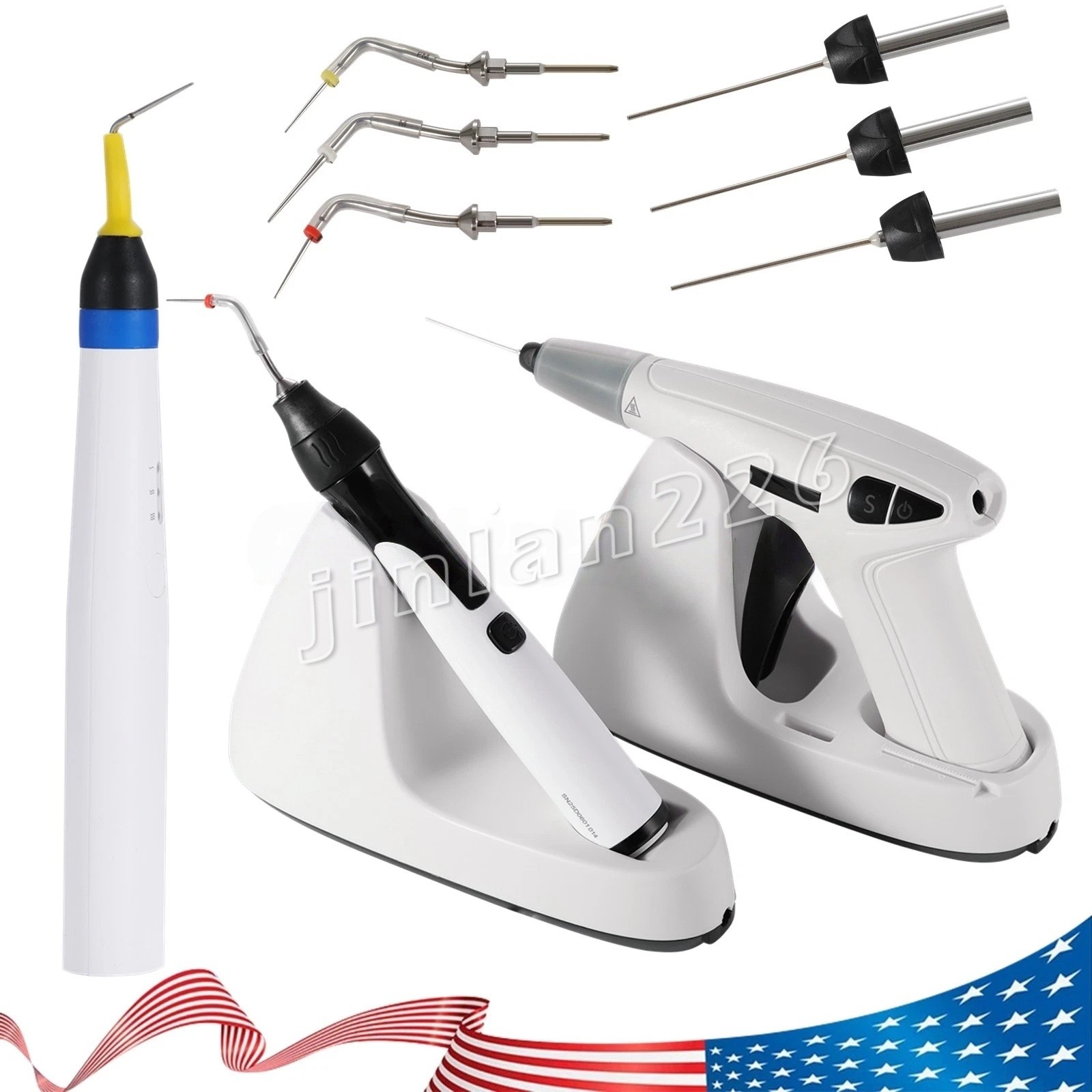 Dental Endo Gutta Percha Obturation System Pen /Endodontics Heated Pen +Tips
