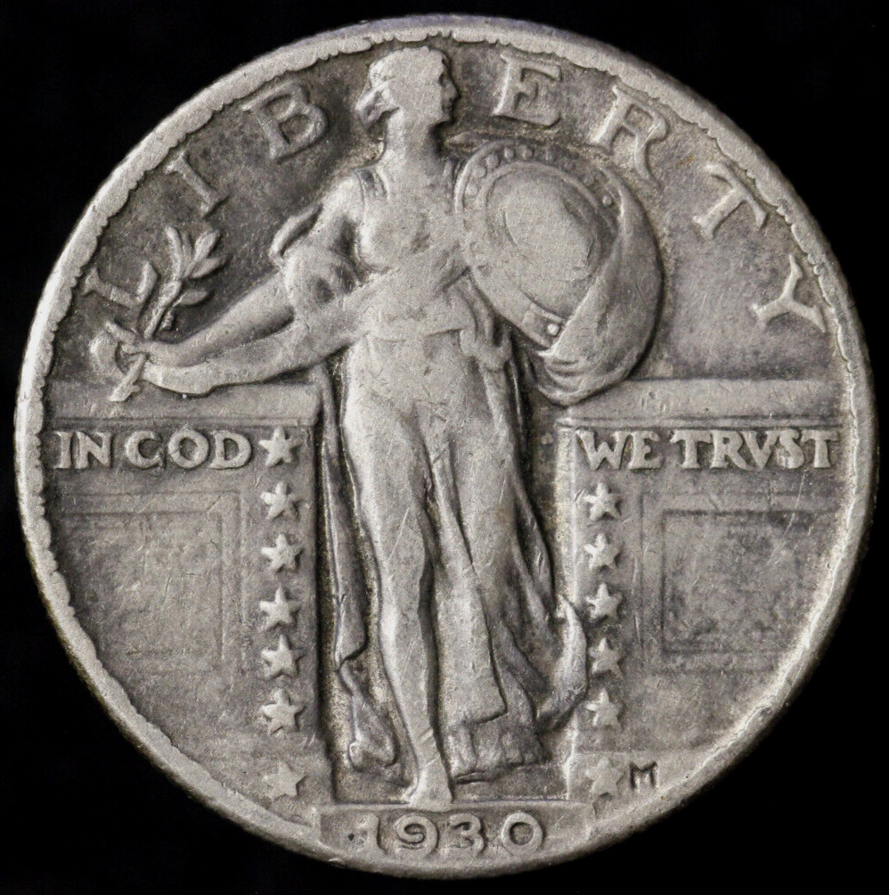 1930 Standing Liberty Quarter VF-EF