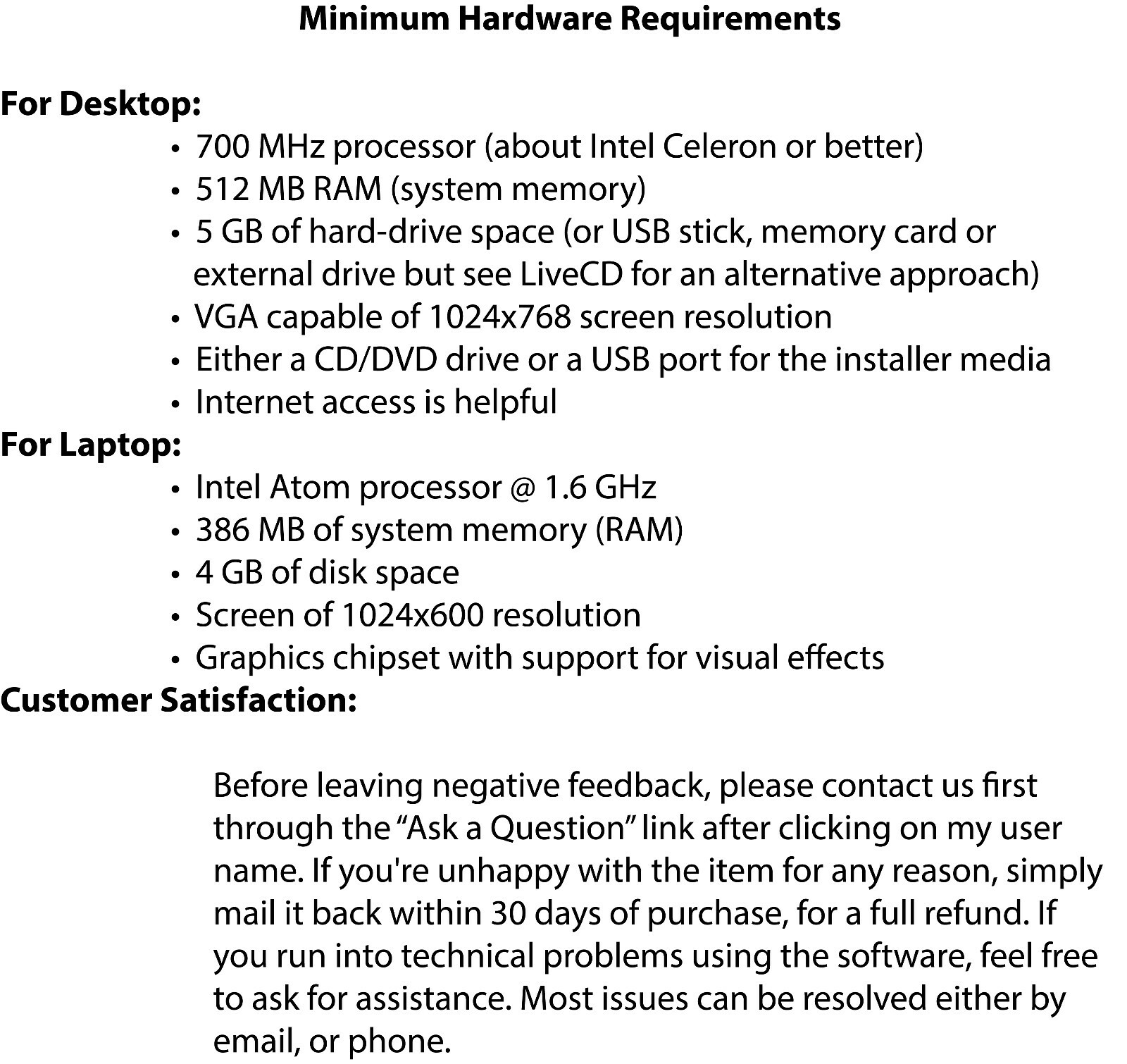Linux Mint 19 LTS 64 Bit Bootable 8GB USB Flash Drive And Install Guide