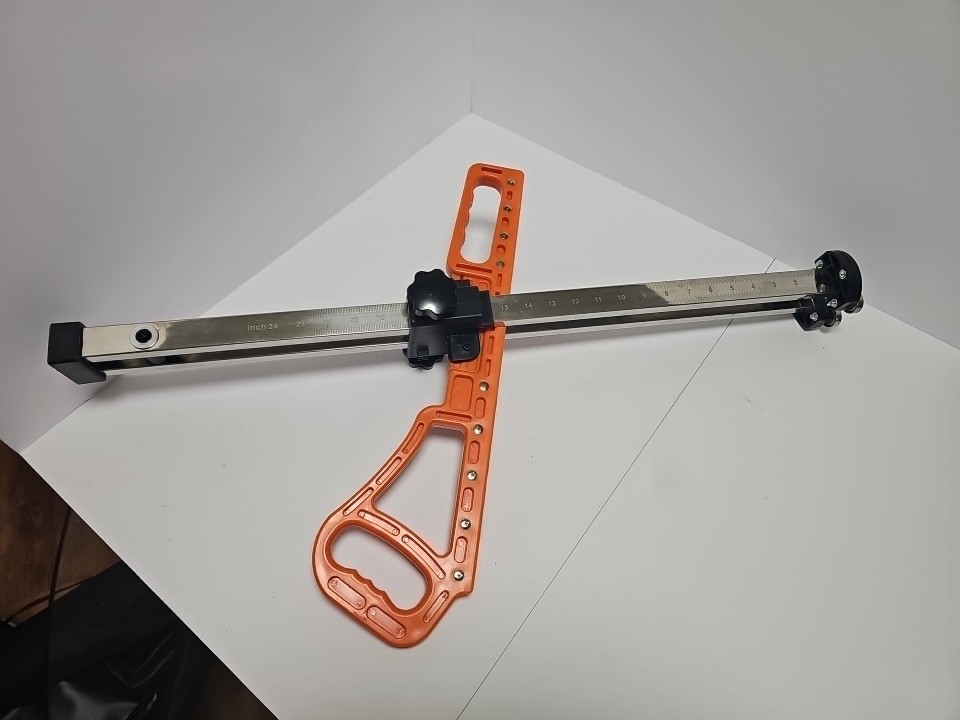 5/8" Drywall Cutting Tool Foldable Sheetrock Cutter Dual Bearing w/ Bag
