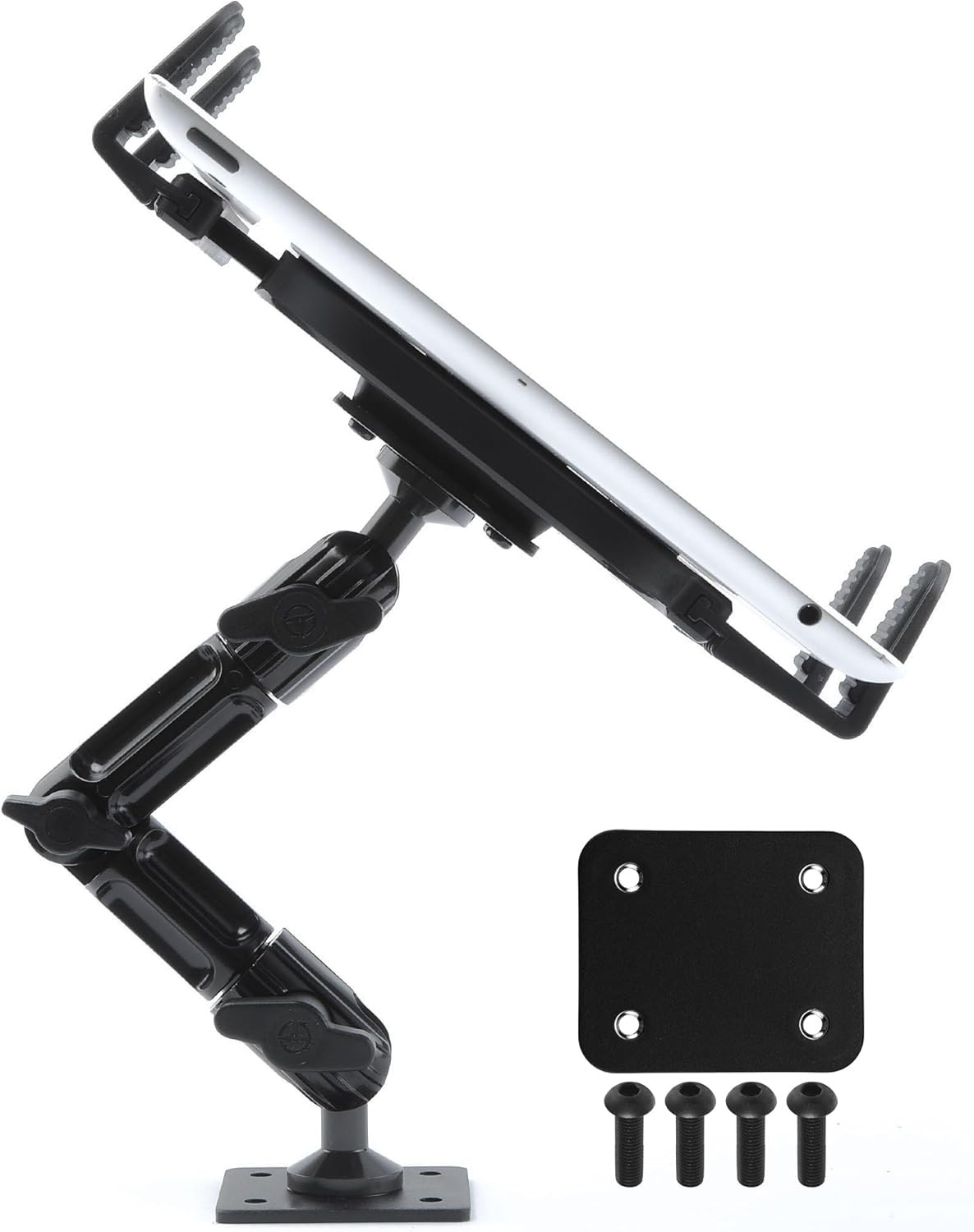 Tackform Industrial Metal Drill Base Tablet Mount [Enduro Series] - Ipad Holder