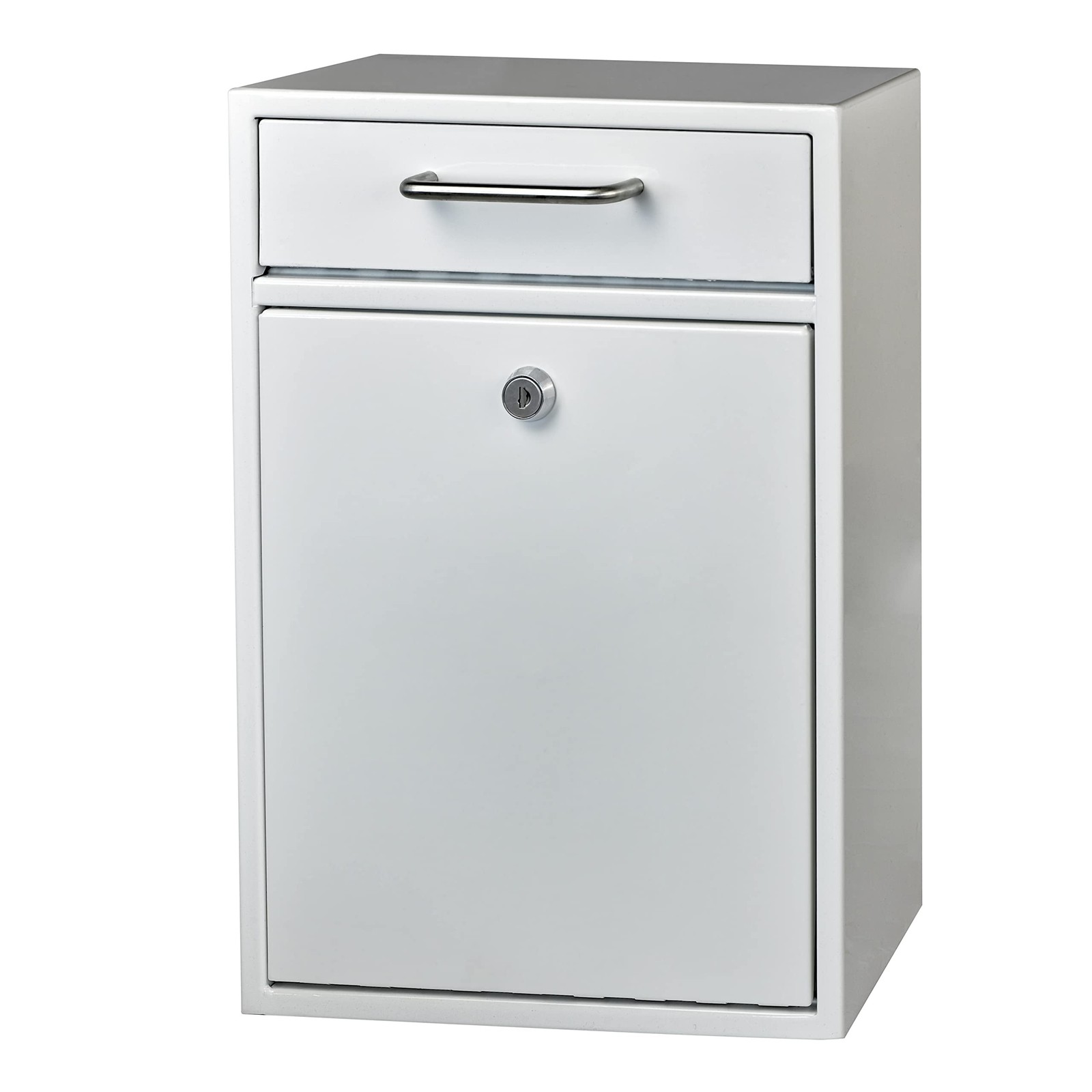 Mail Boss Locking Wall Mount Drop Box for Keys, Letters, and Payments | High ...